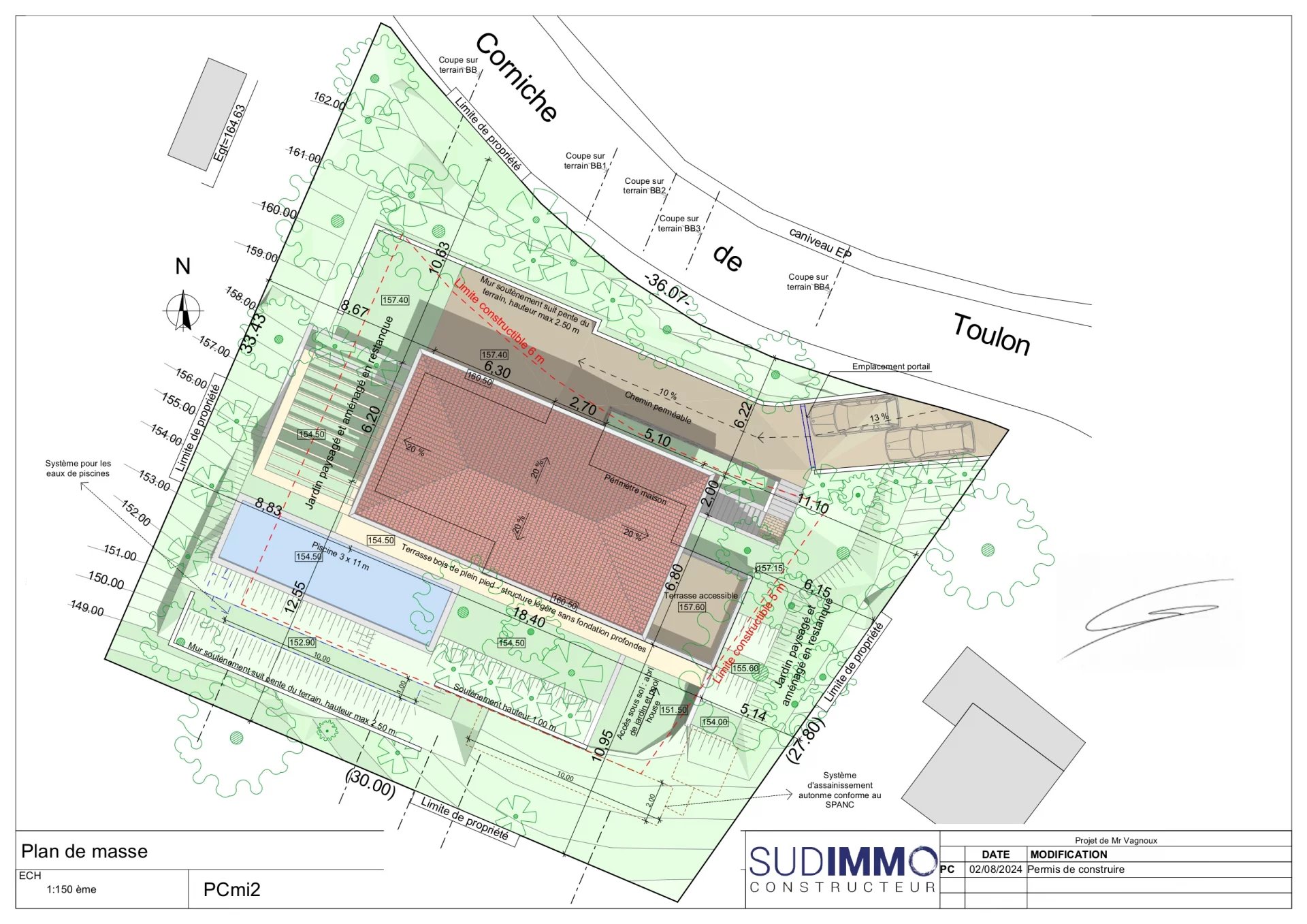 8 - Woning in Rayol-Canadel-sur-Mer: Villa: Plan