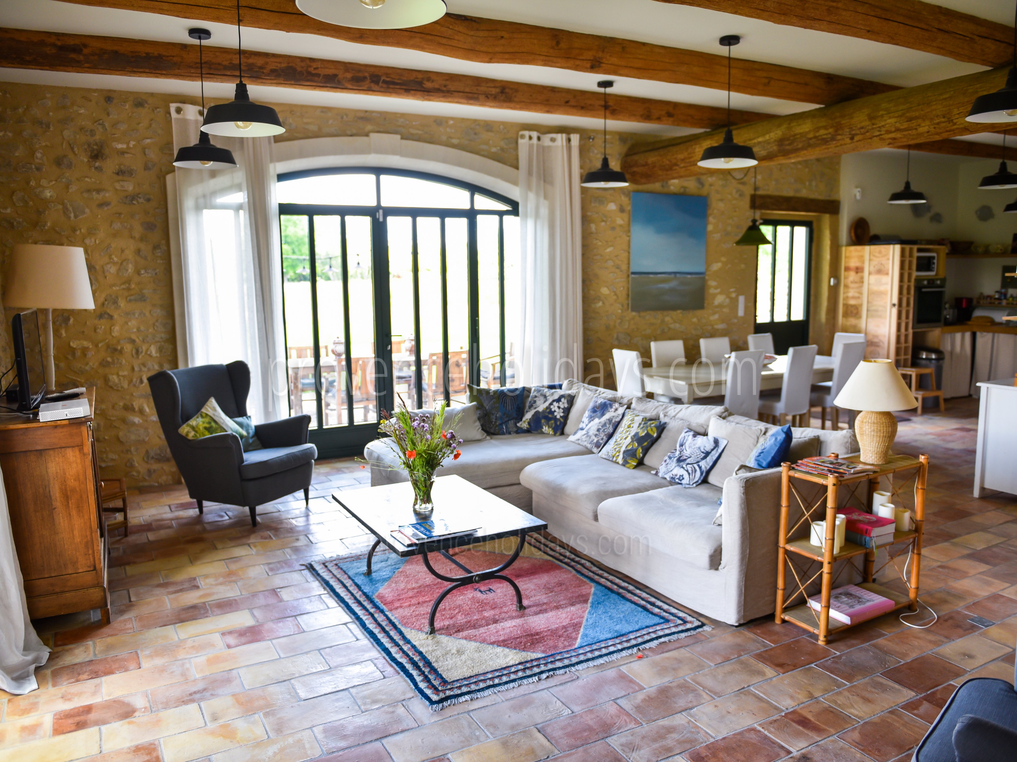 47 - Mas du Vaucluse: Villa: Interior