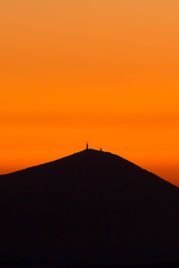 sunrise mont ventoux