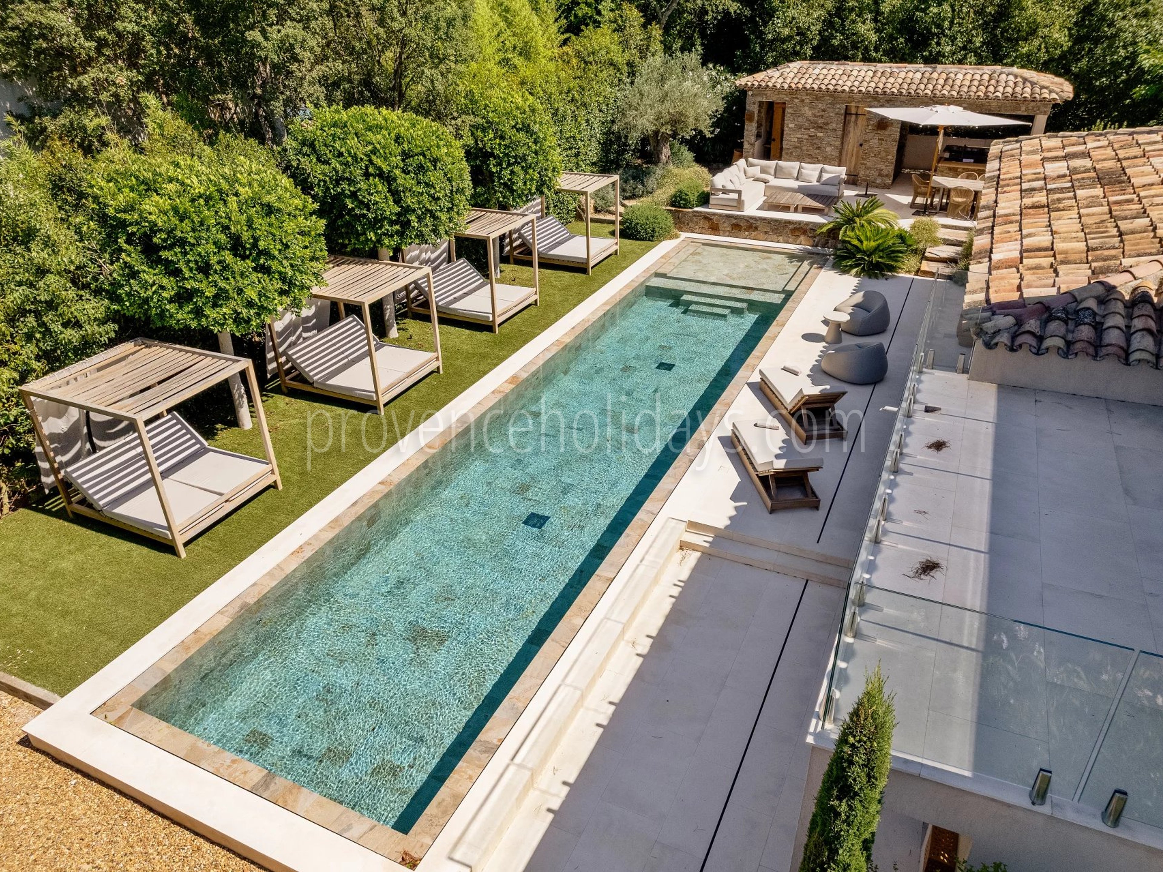 7 - Ebenerdige Villa in Ramatuelle: Villa: Pool