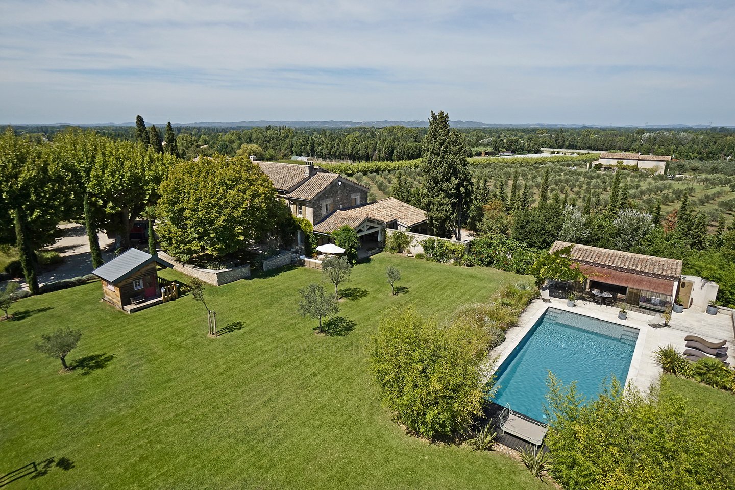 12 - Mas de St Roch: Villa: Pool