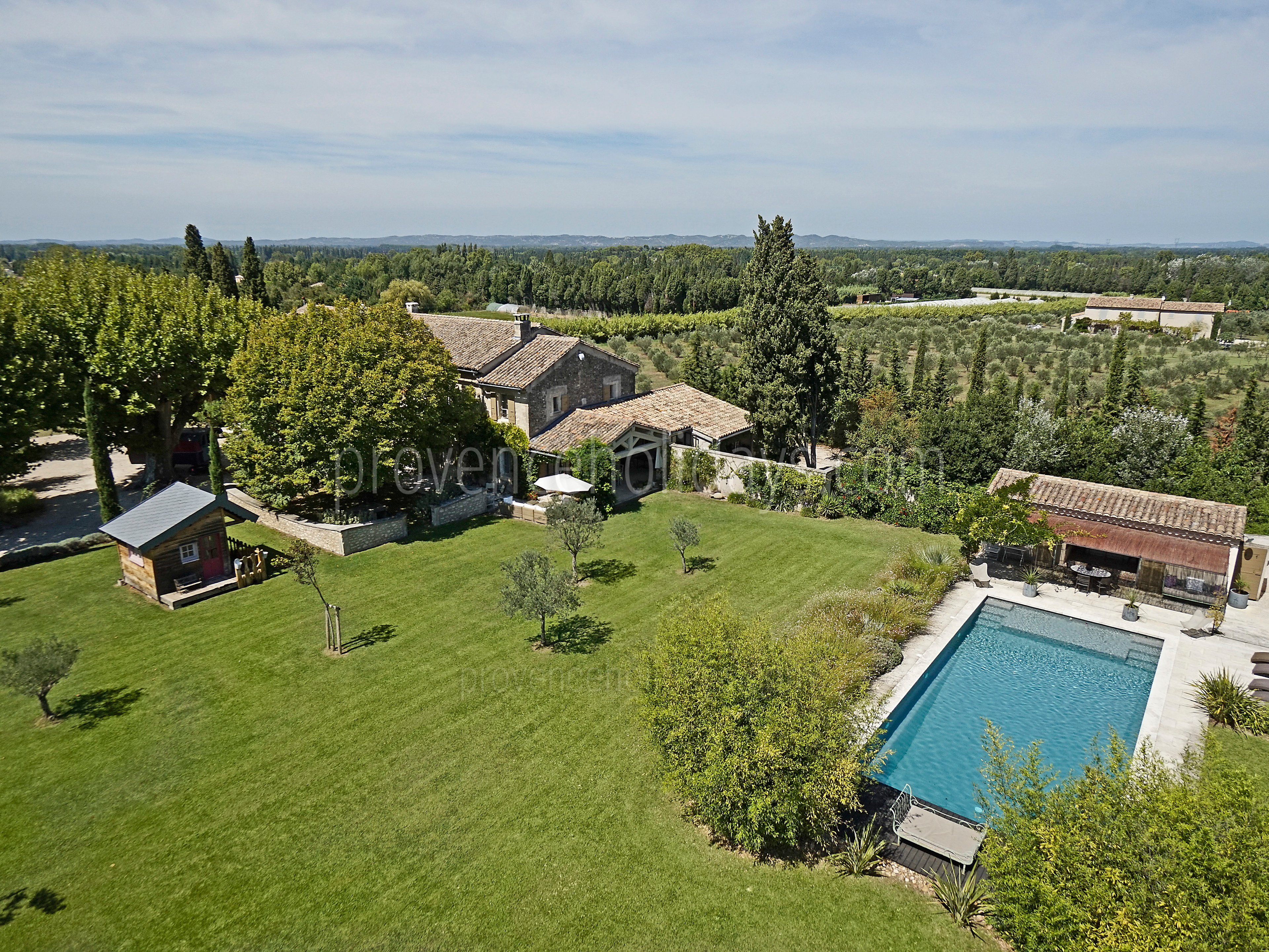 12 - Mas de St Roch: Villa: Pool