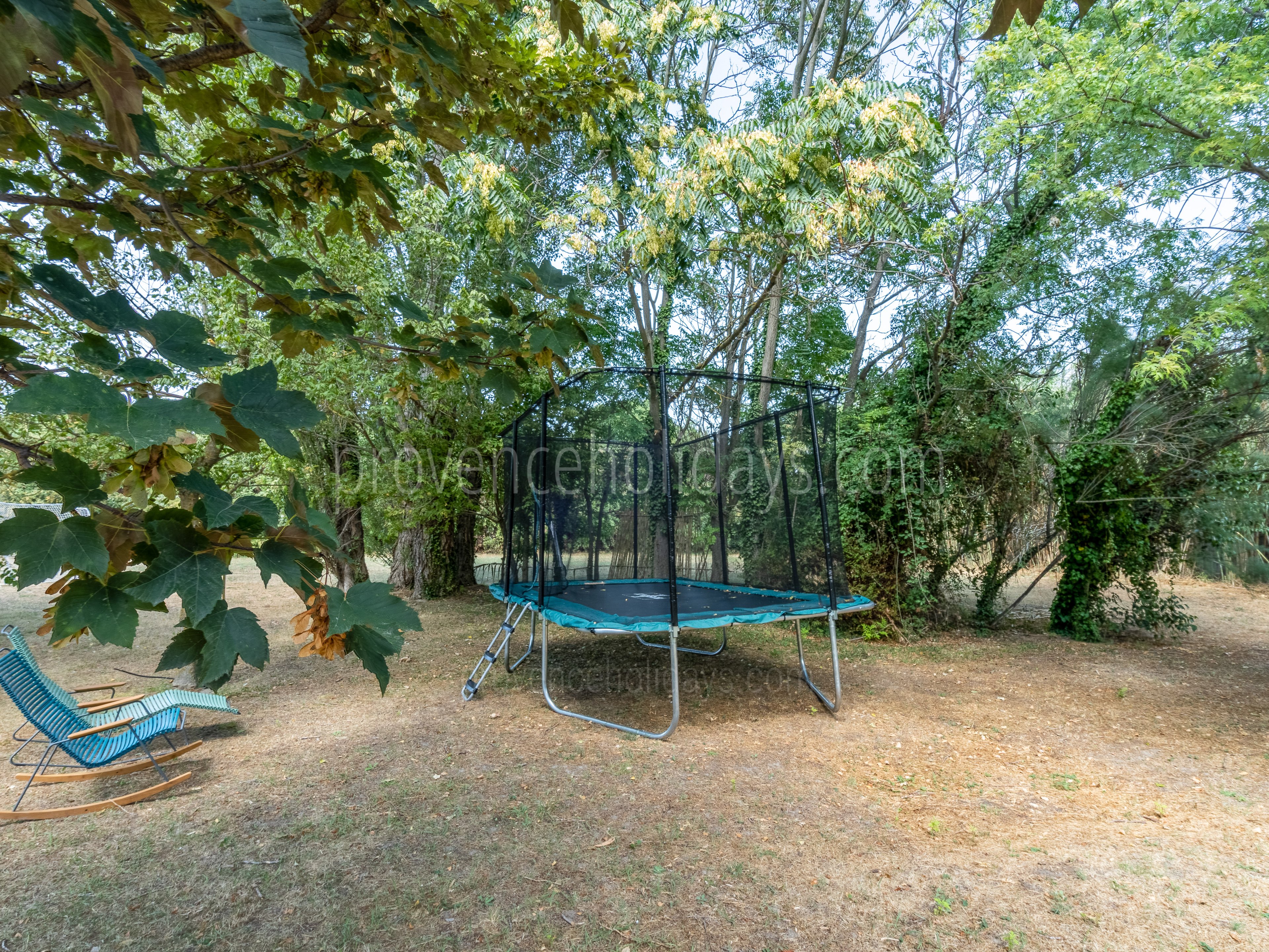 57 - Le Mas des Figues: Villa: Exterior - Trampoline