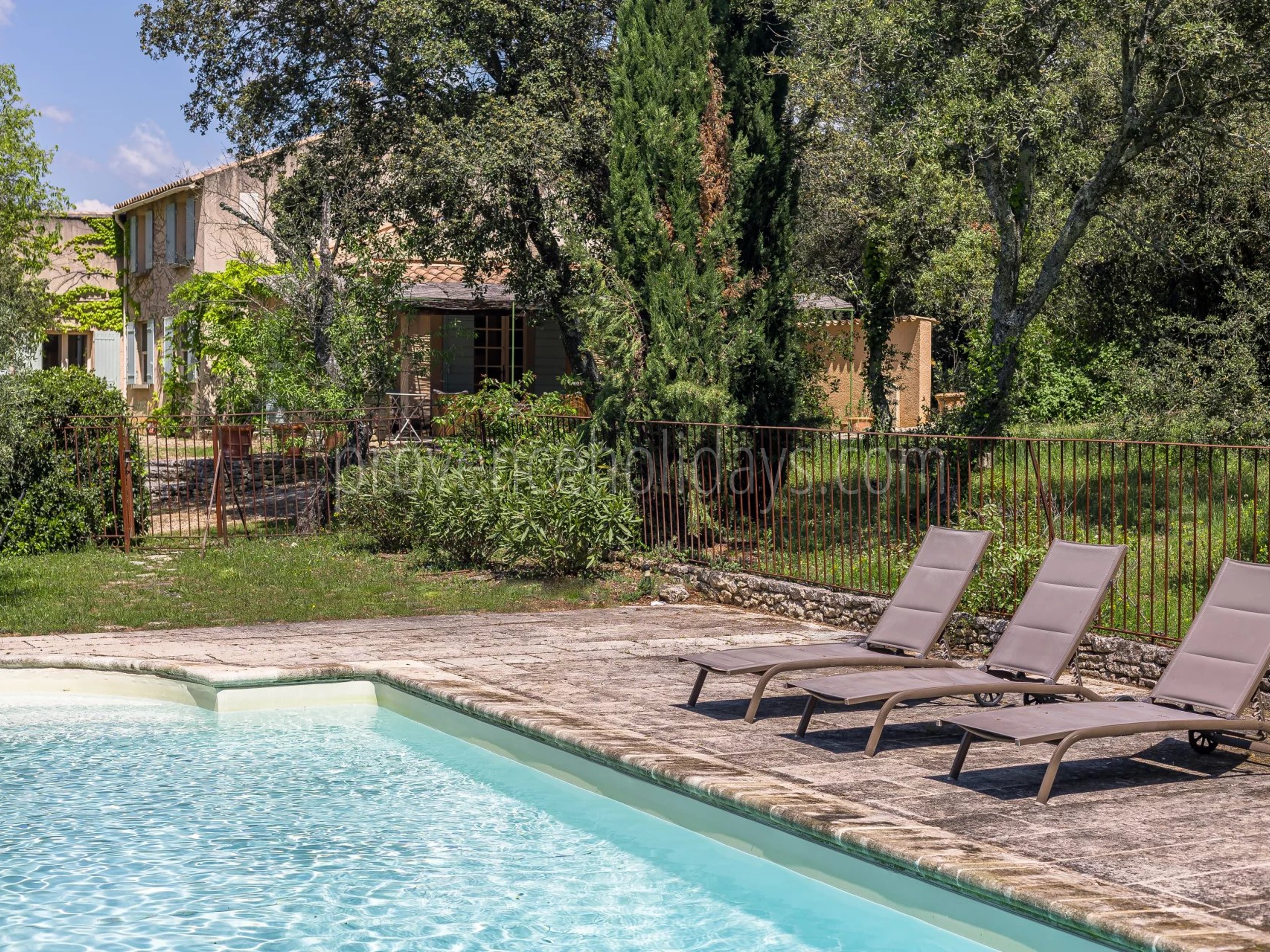 2 - Stone house in Gordes: Villa: Pool