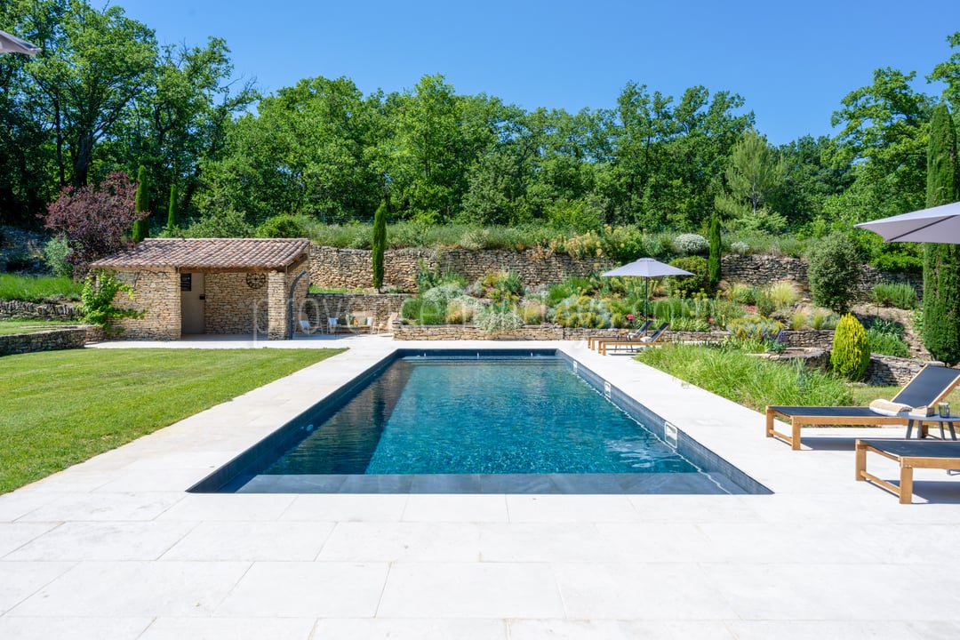56 - Mas des Firmins: Villa: Pool