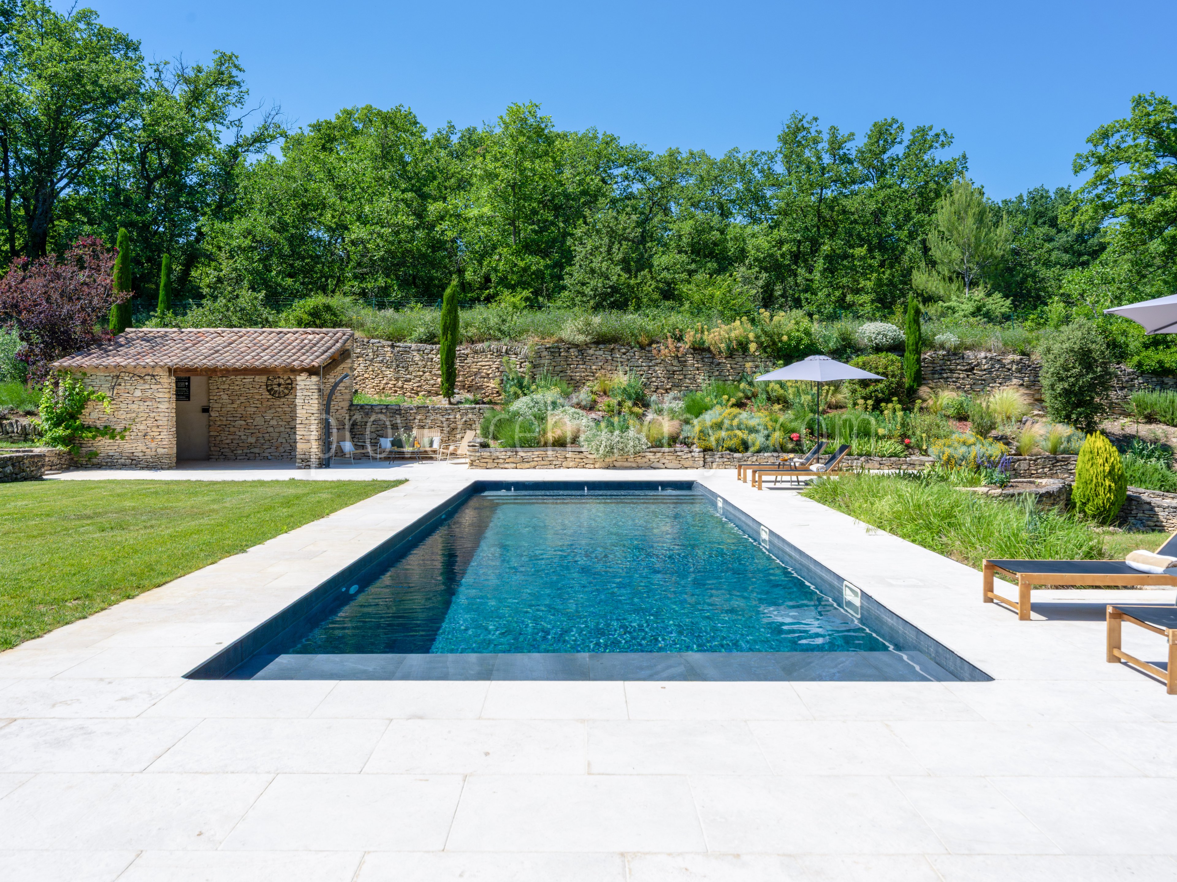 56 - Mas des Firmins: Villa: Pool