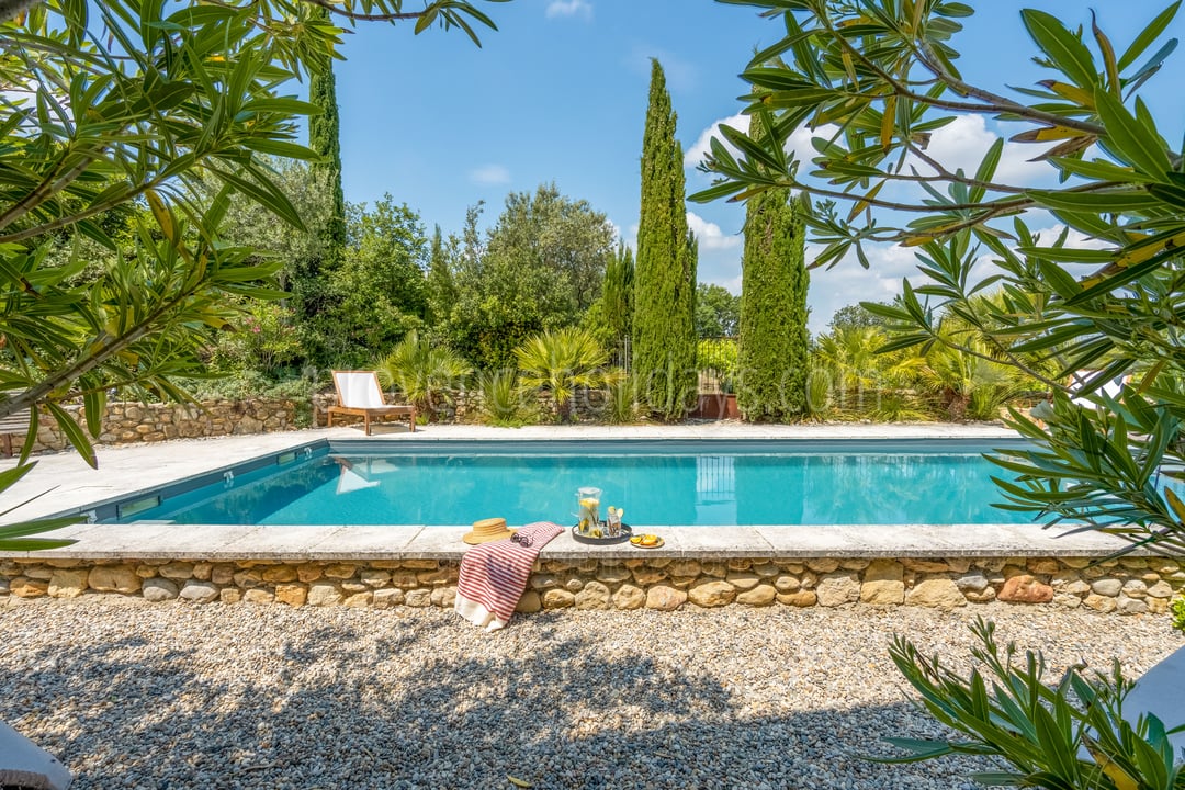 40 - Mas du Peyron: Villa: Pool