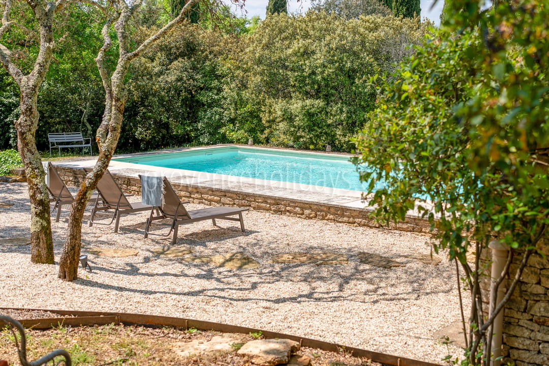 46 - Mas des Chênes Blancs: Villa: Pool