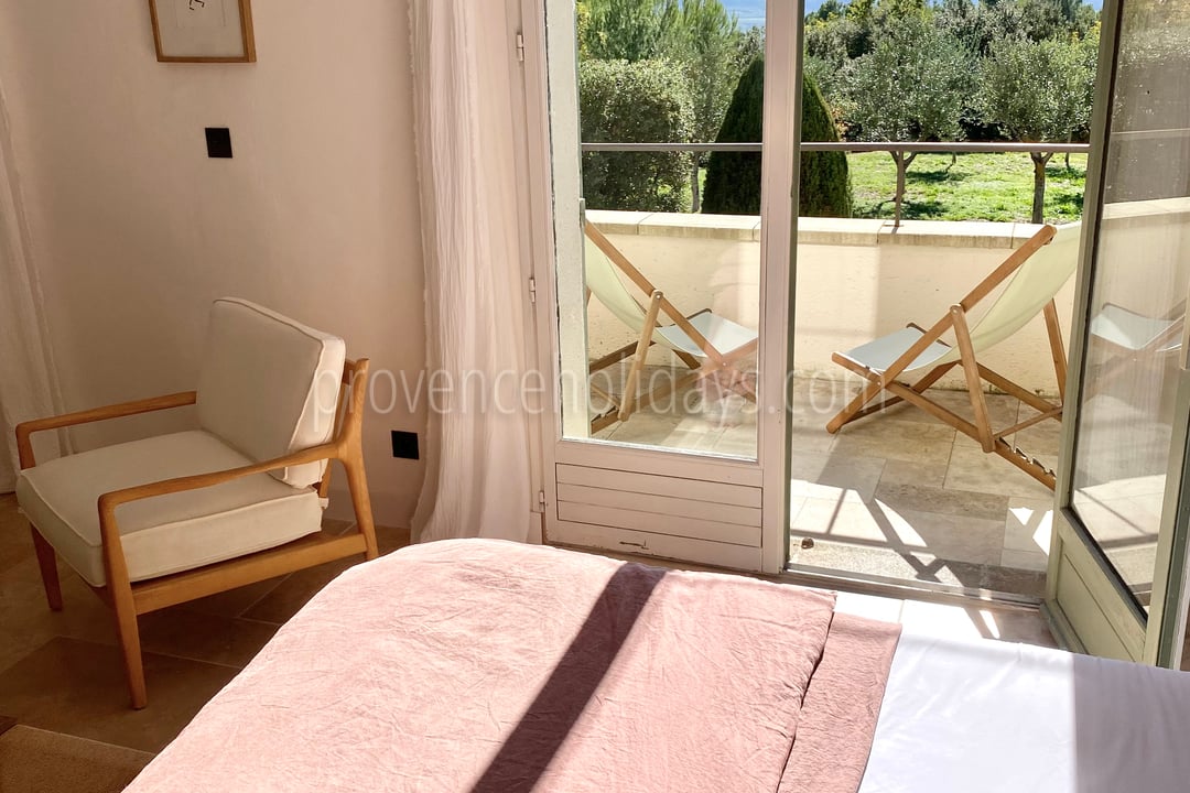 44 - Mas des Collines du Luberon: Villa: Bedroom