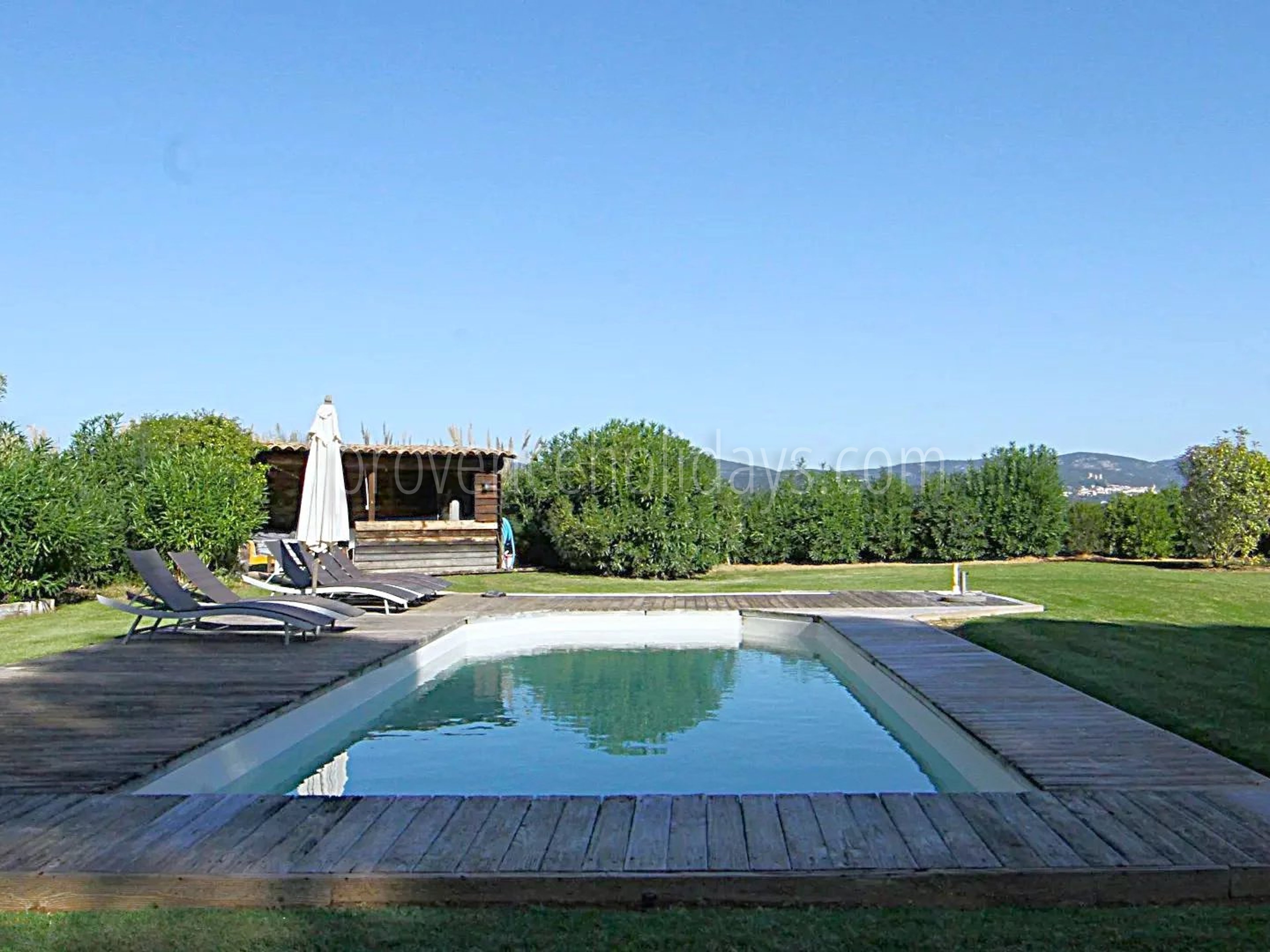 17 - Villa au cœur des vignes à Grimaud: Villa: Pool