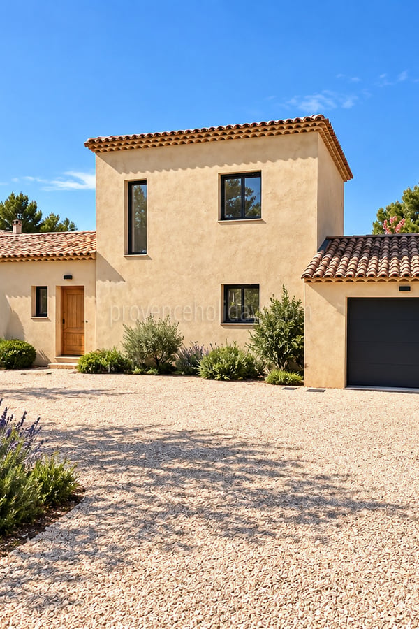 1 - Maison contemporaine à Ménerbes: Villa: Exterior