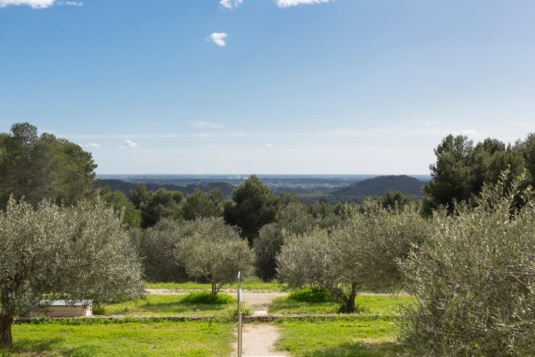 Property with panoramic view in the quiet Provencal countryside - Exterior