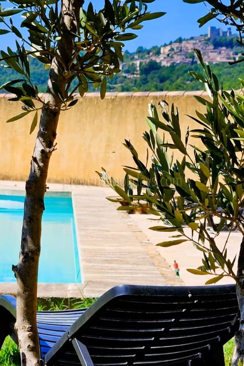 27 - Mas avec piscine à Bonnieux: Villa: Pool