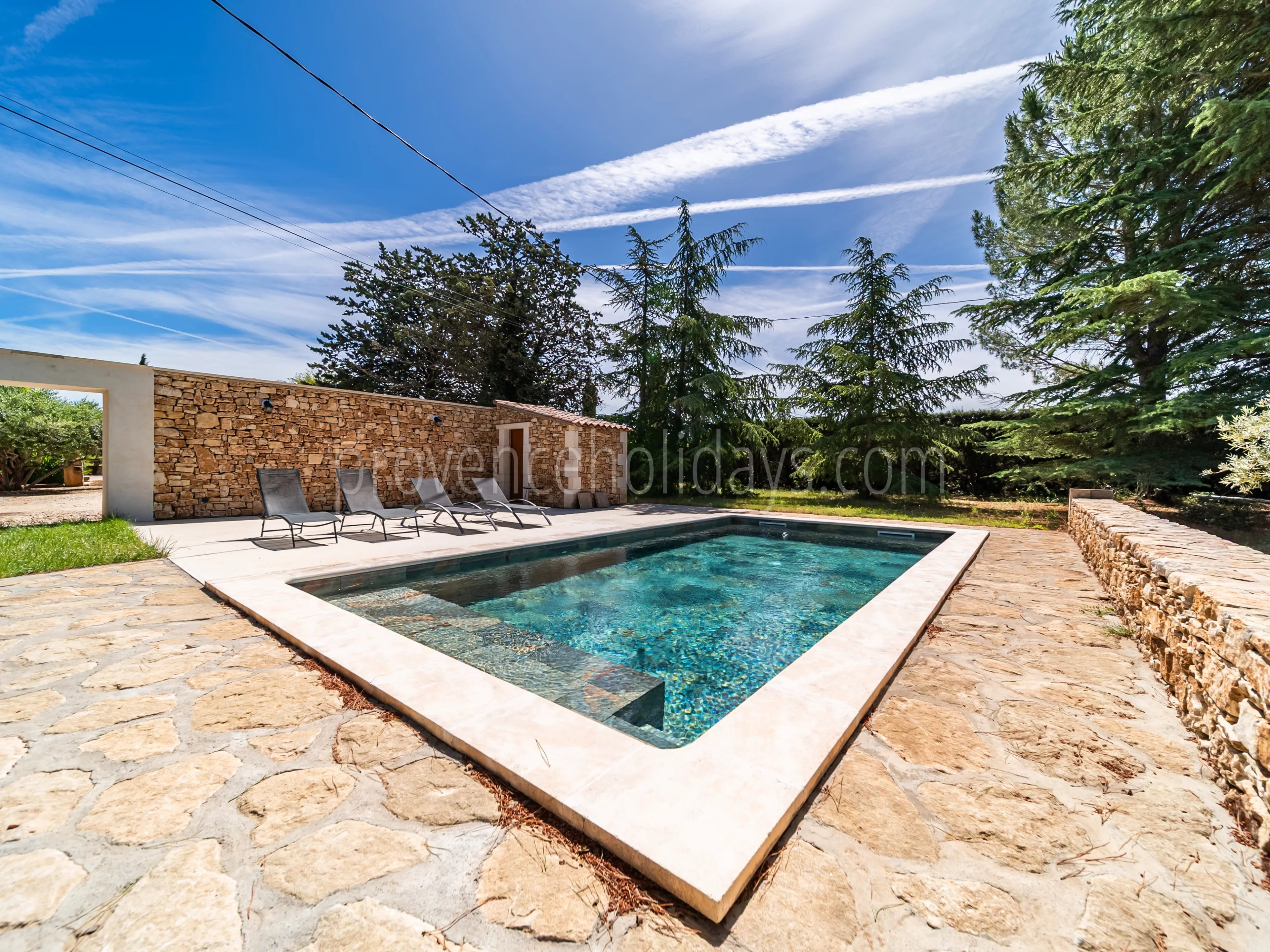 5 - Characterful mas in Bonnieux: Villa: Pool