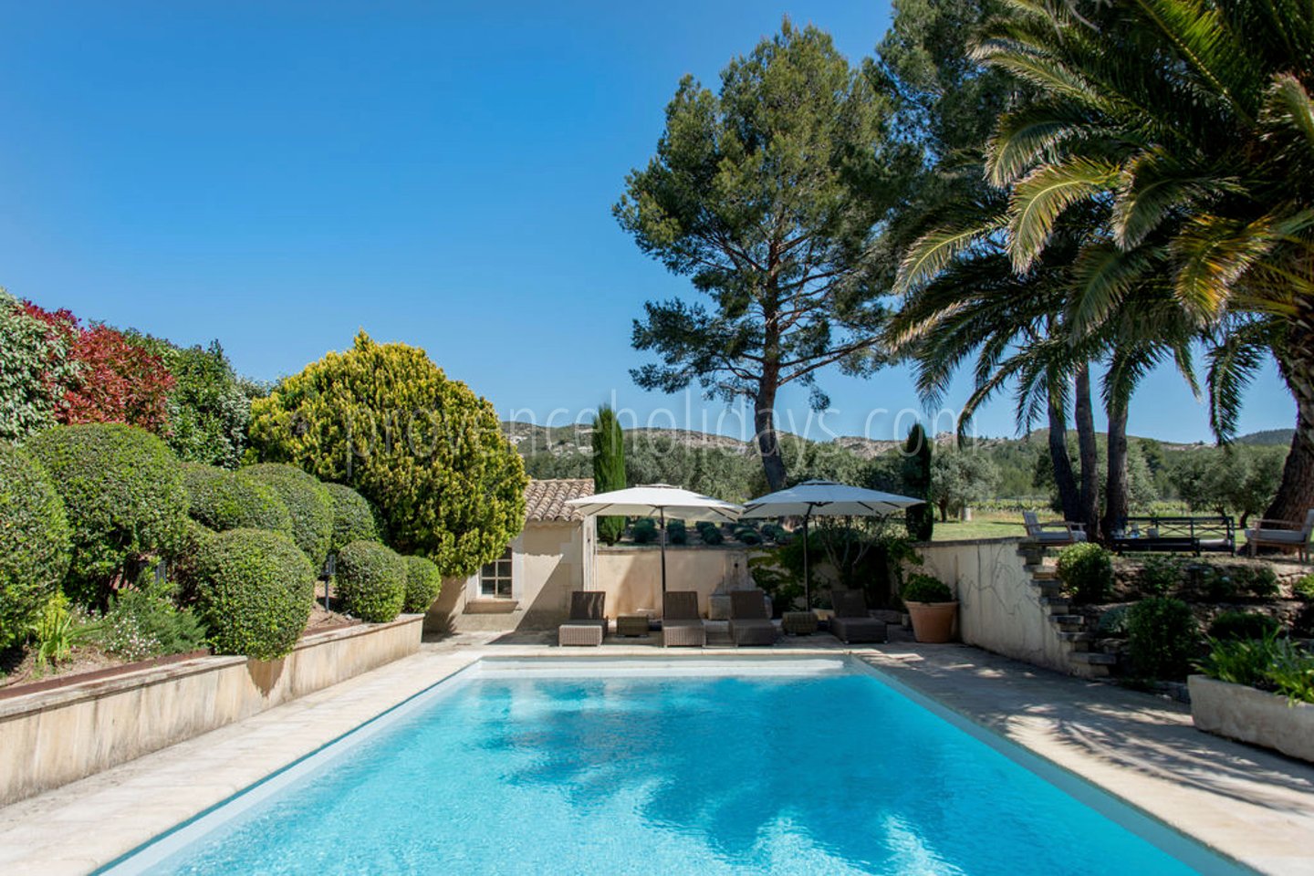 -1 - Mas Mouriès: Villa: Pool