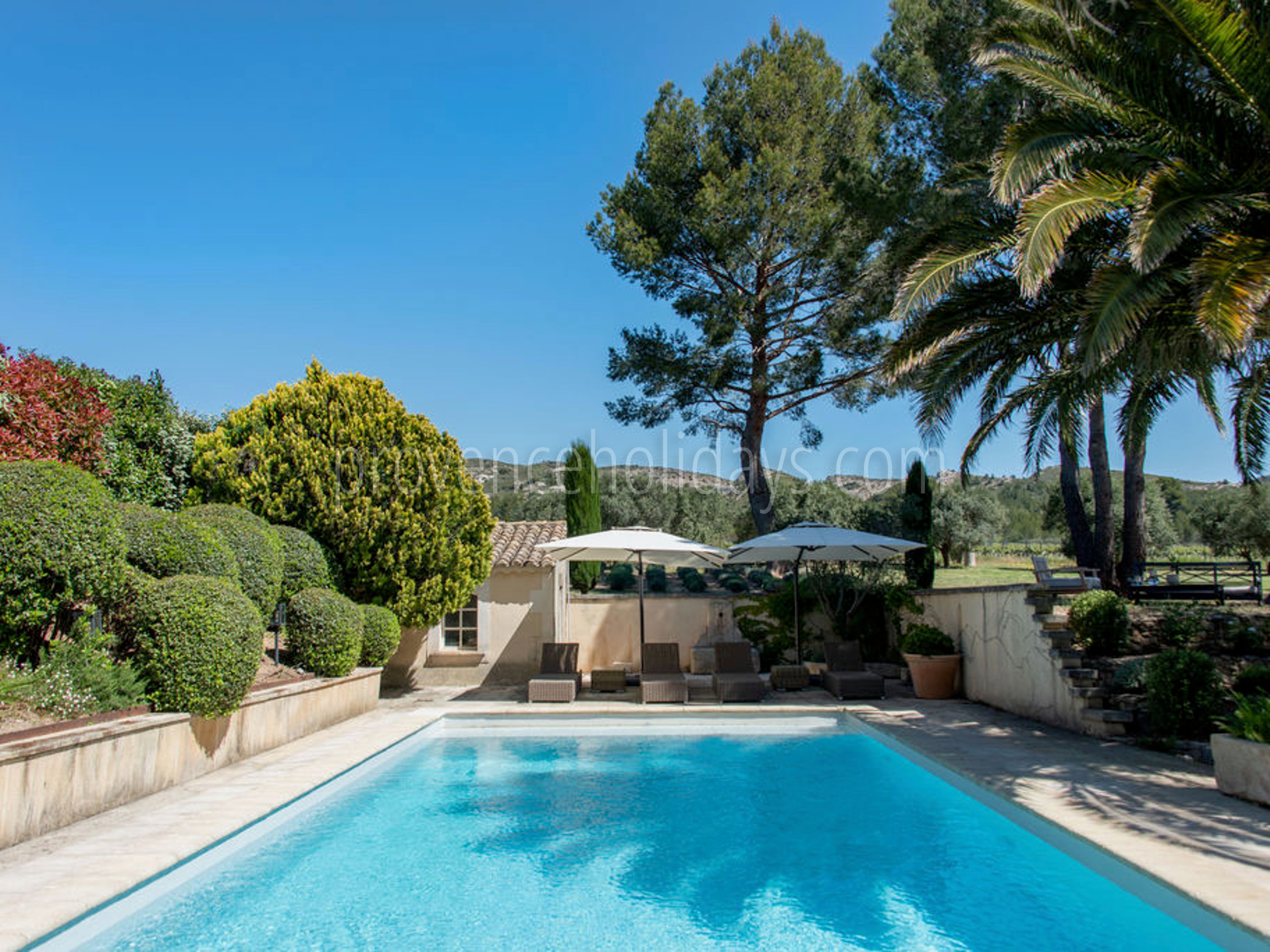 -1 - Mas Mouriès: Villa: Pool