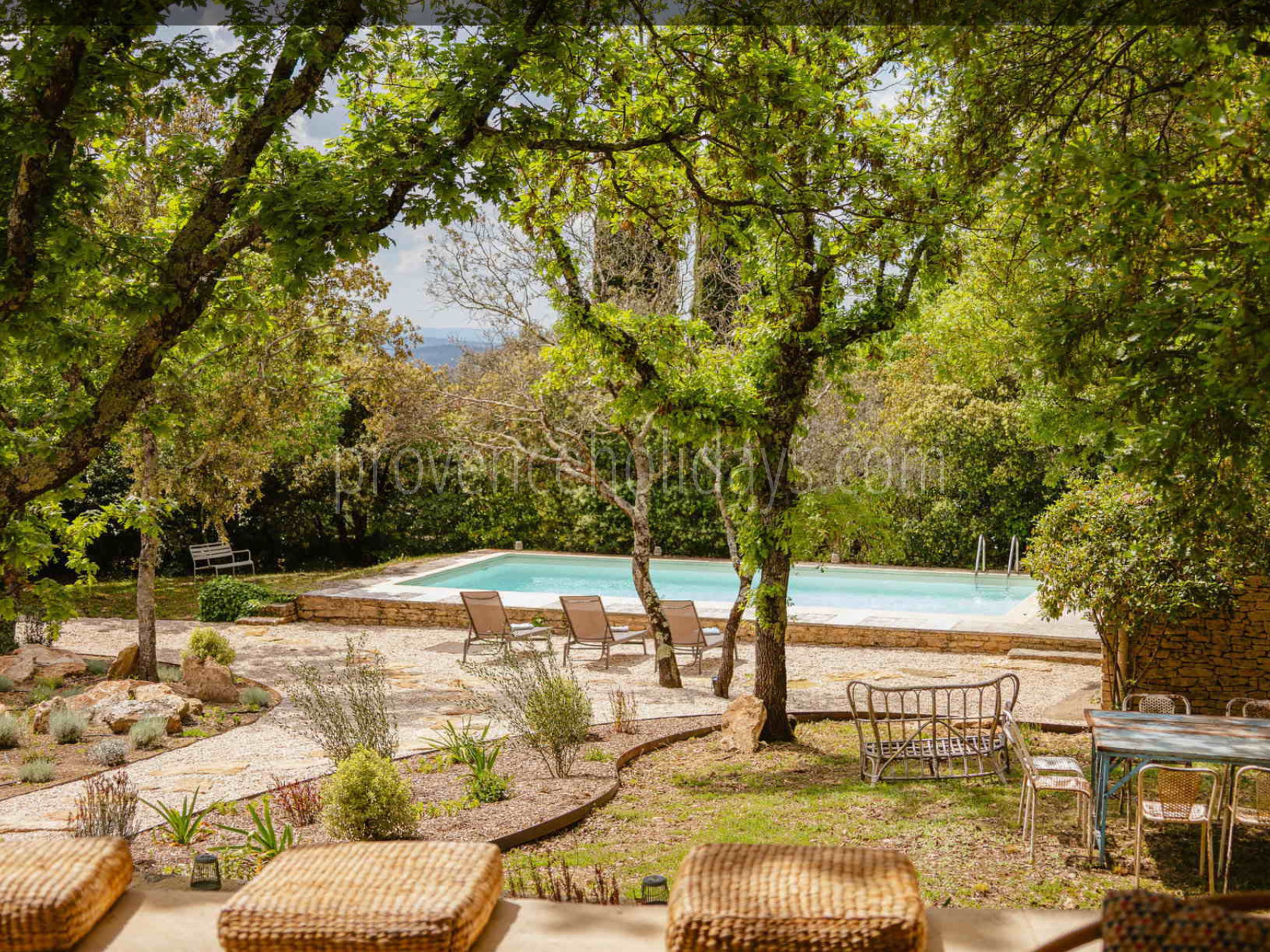 45 - Mas des Chênes Blancs: Villa: Pool