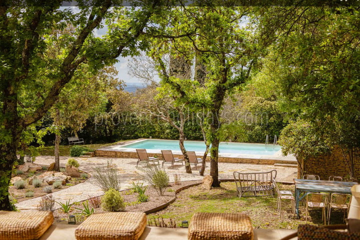 45 - Mas des Chênes Blancs: Villa: Pool