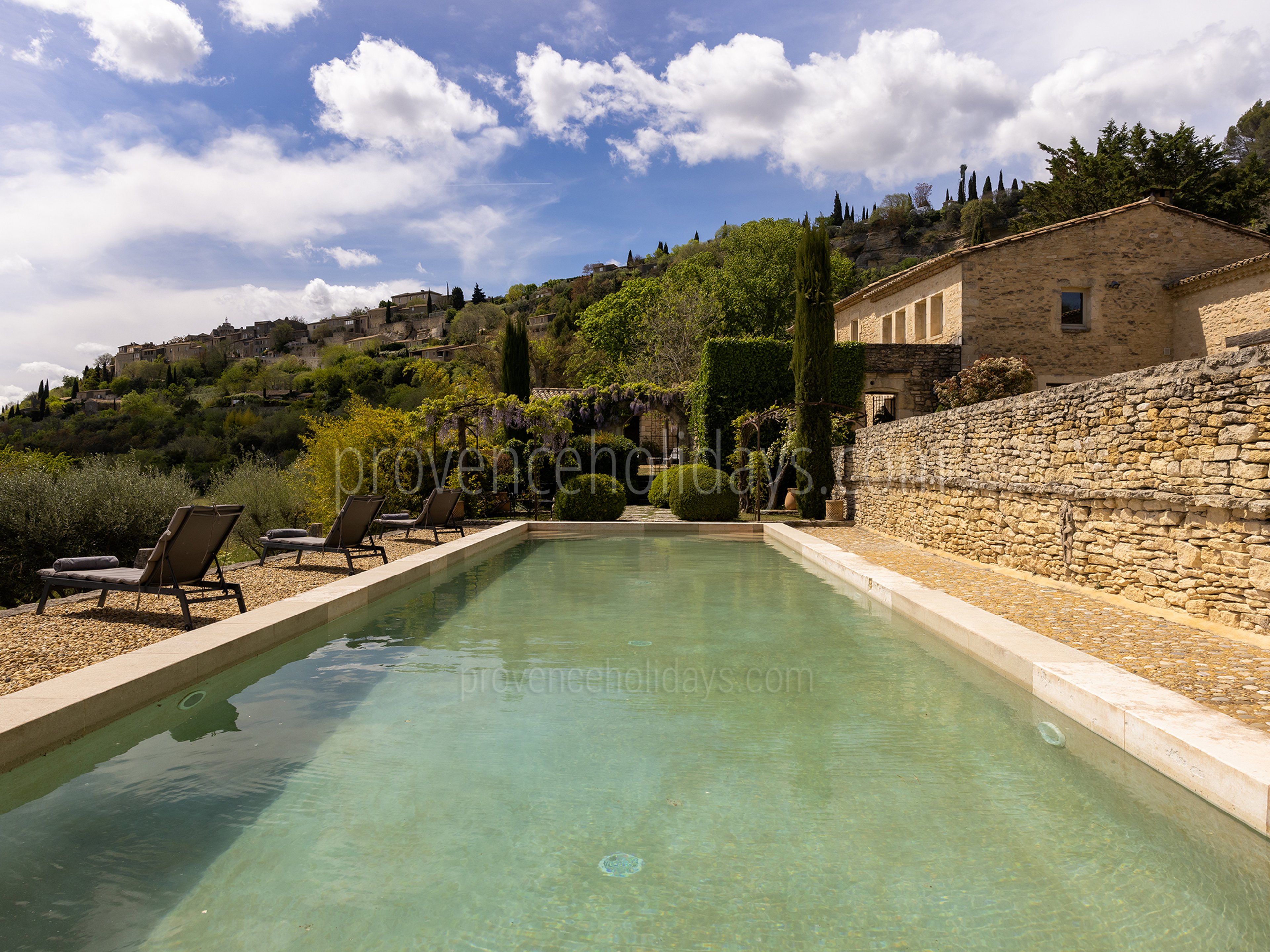 3 - La Maison des Glycines: Villa: Pool