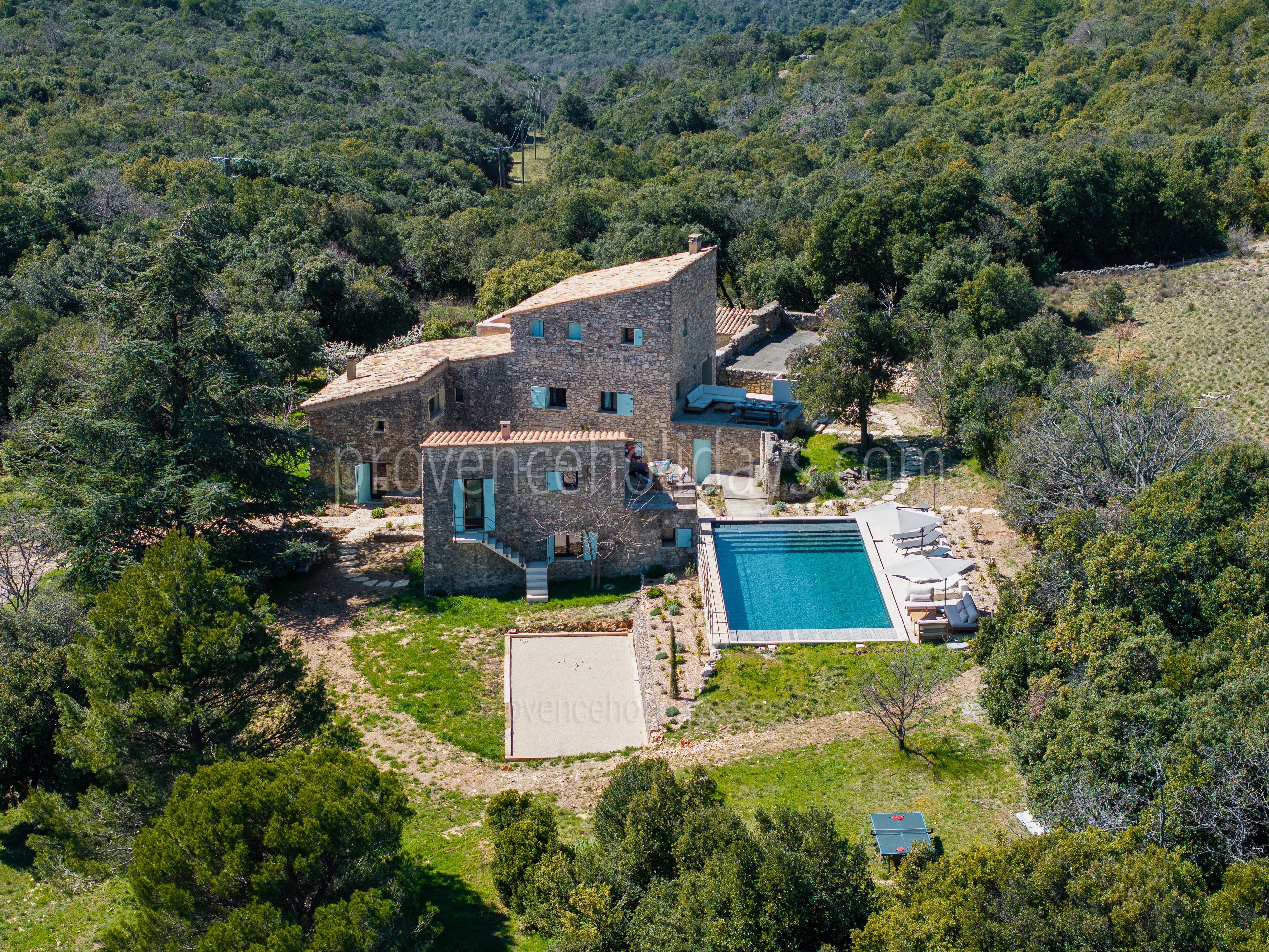 42 - Mas de la Rouquette: Villa: Exterior