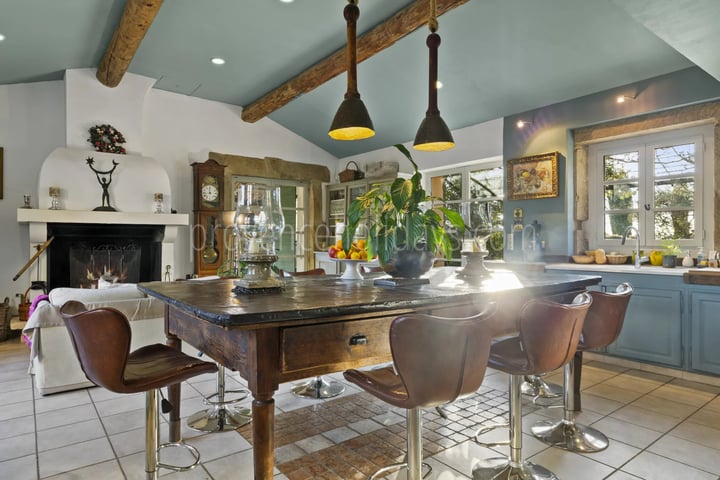 9 - Character mas in Gordes: Villa: Interior