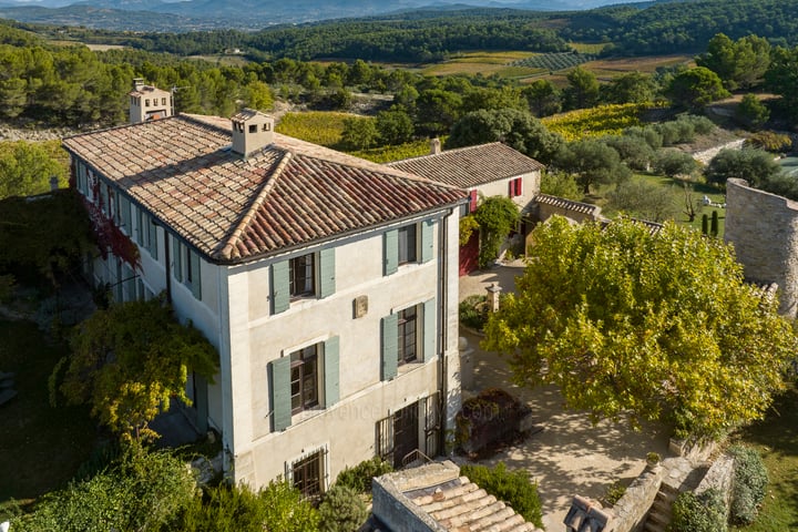 Chalet de vacaciones en Séguret, Châteauneuf-du-Pape y alrededores