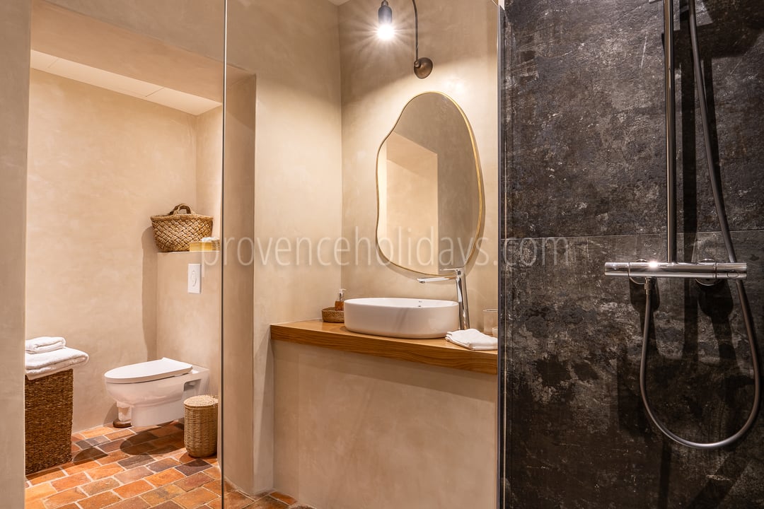 91 - Mas des Cascades: Villa: Bathroom