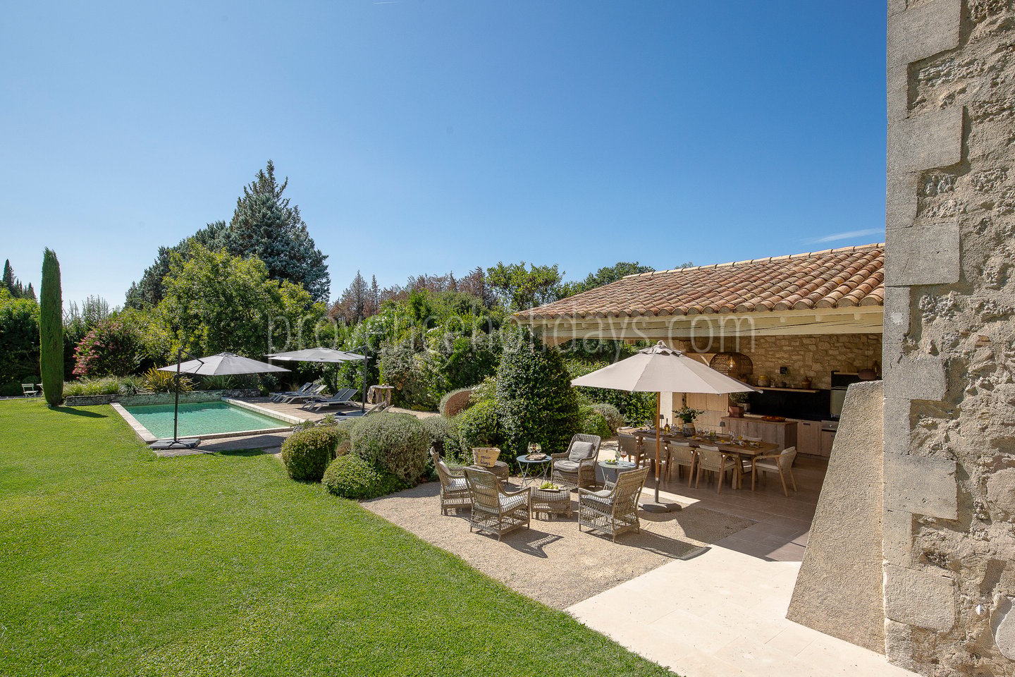6 - Mas de la Source: Villa: Pool