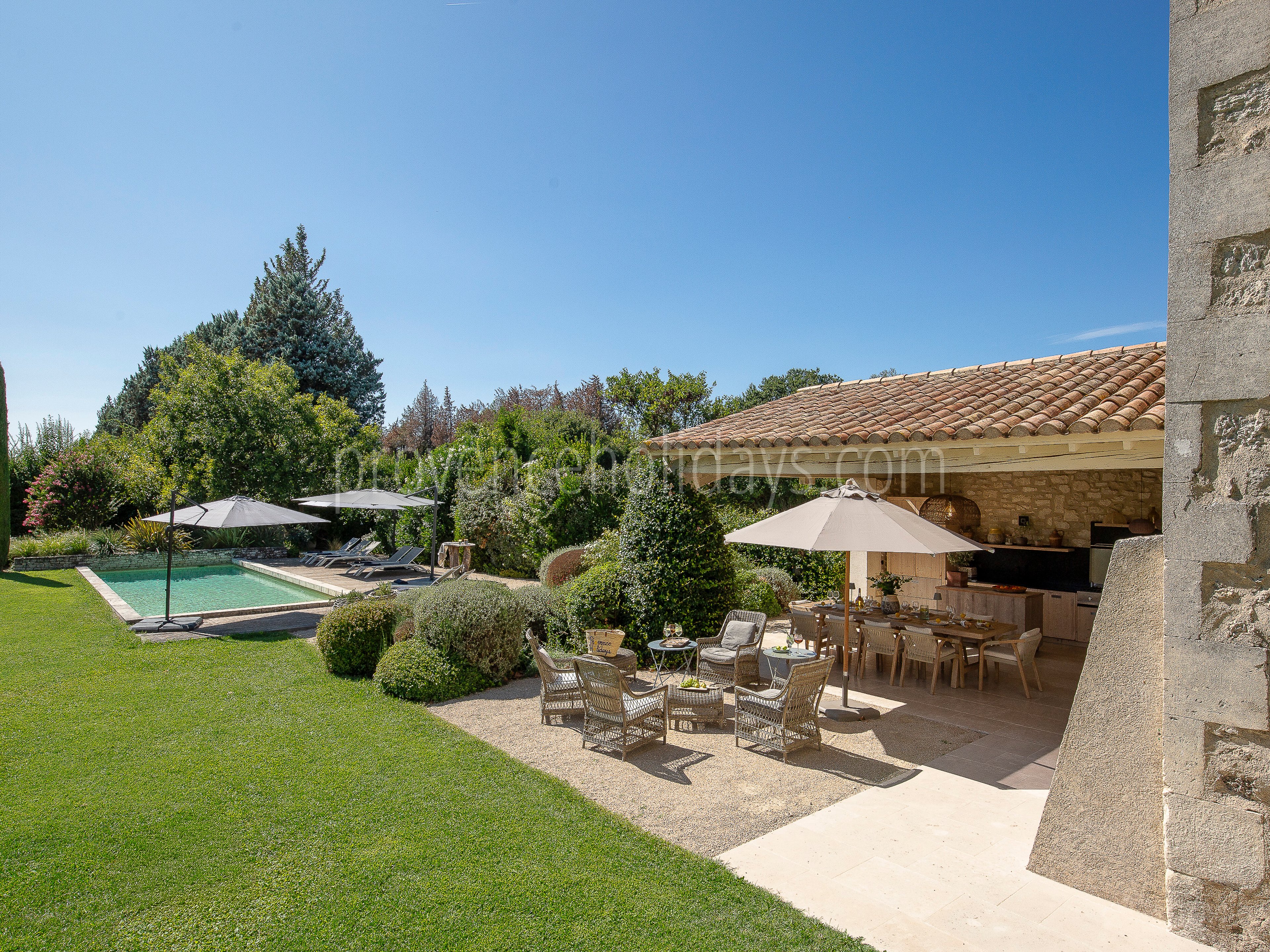 6 - Mas de la Source: Villa: Pool