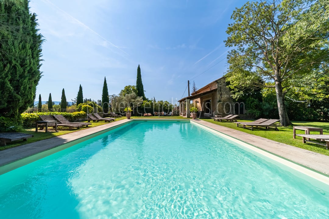 22 - Hameau en pierre à L\'Isle-sur-la-Sorgue: Villa: Pool