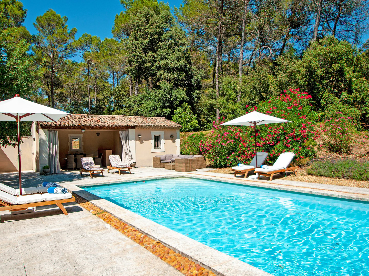 5 - Le Mas des Roses: Villa: Pool