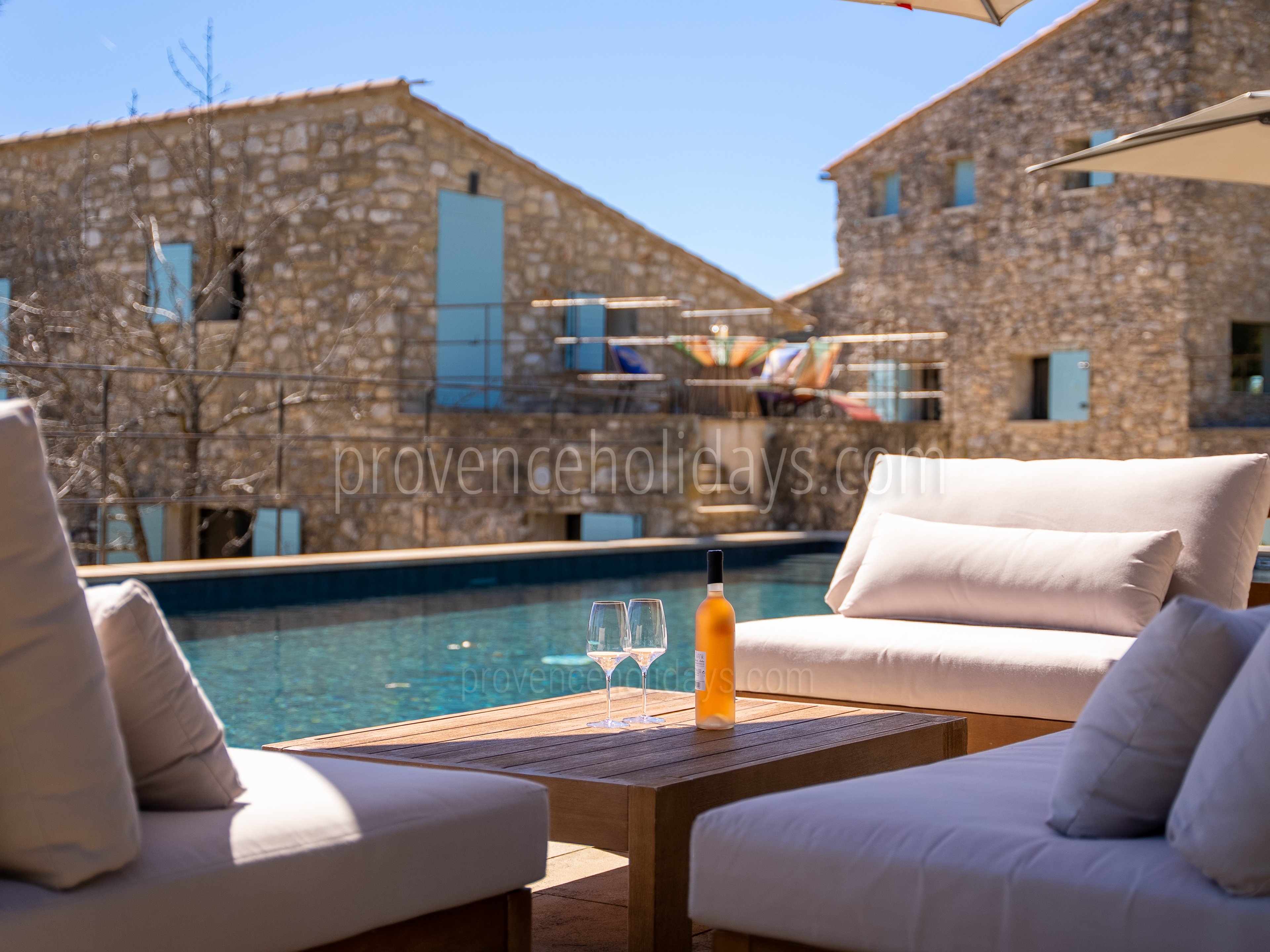 3 - Mas de la Rouquette: Villa: Pool