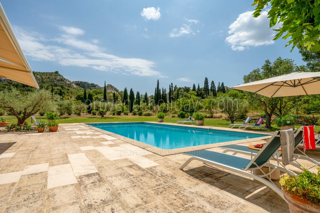 5 - Mas des Trois Cyprès: Villa: Pool