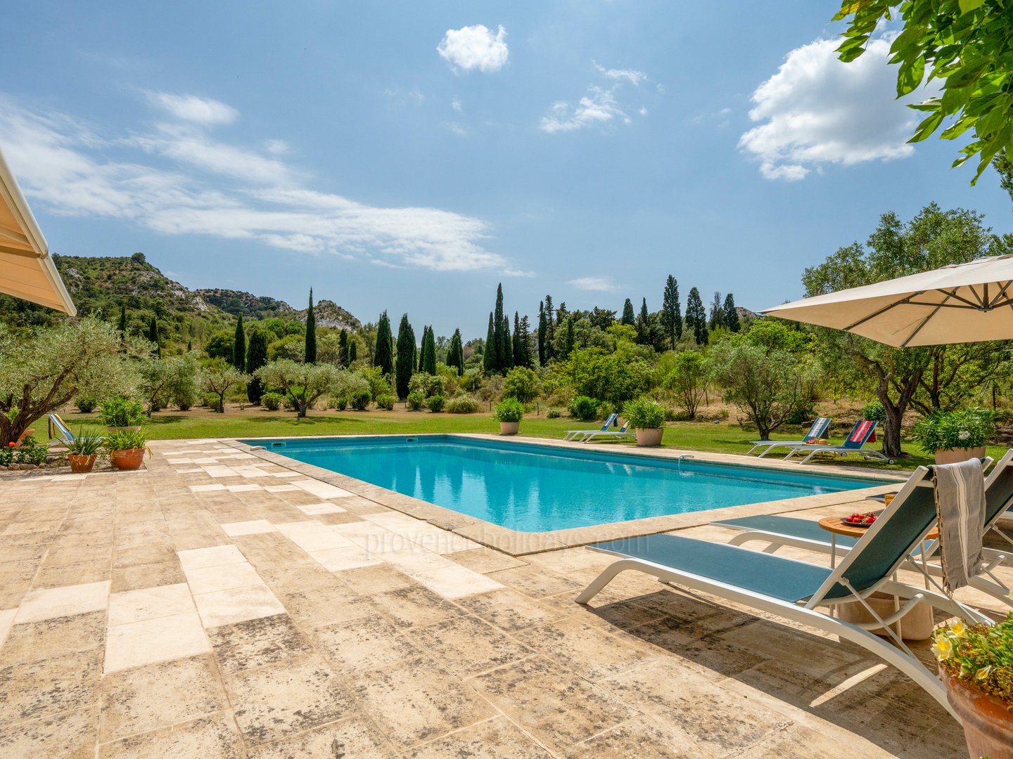 6 - Mas des Trois Cyprès: Villa: Pool