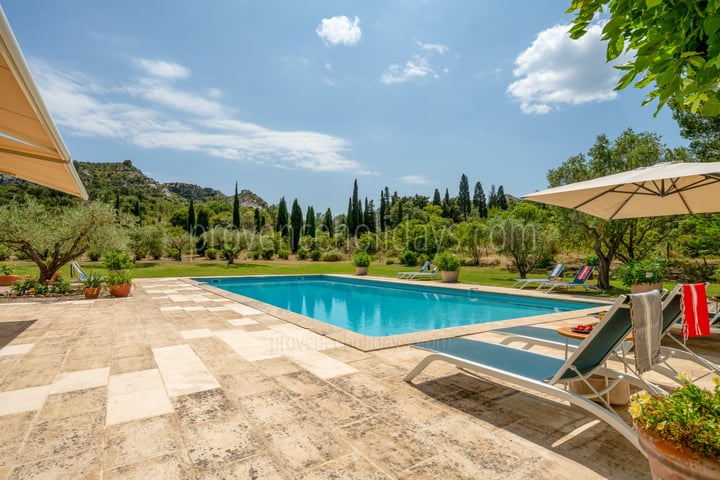 5 - Mas des Trois Cyprès: Villa: Pool