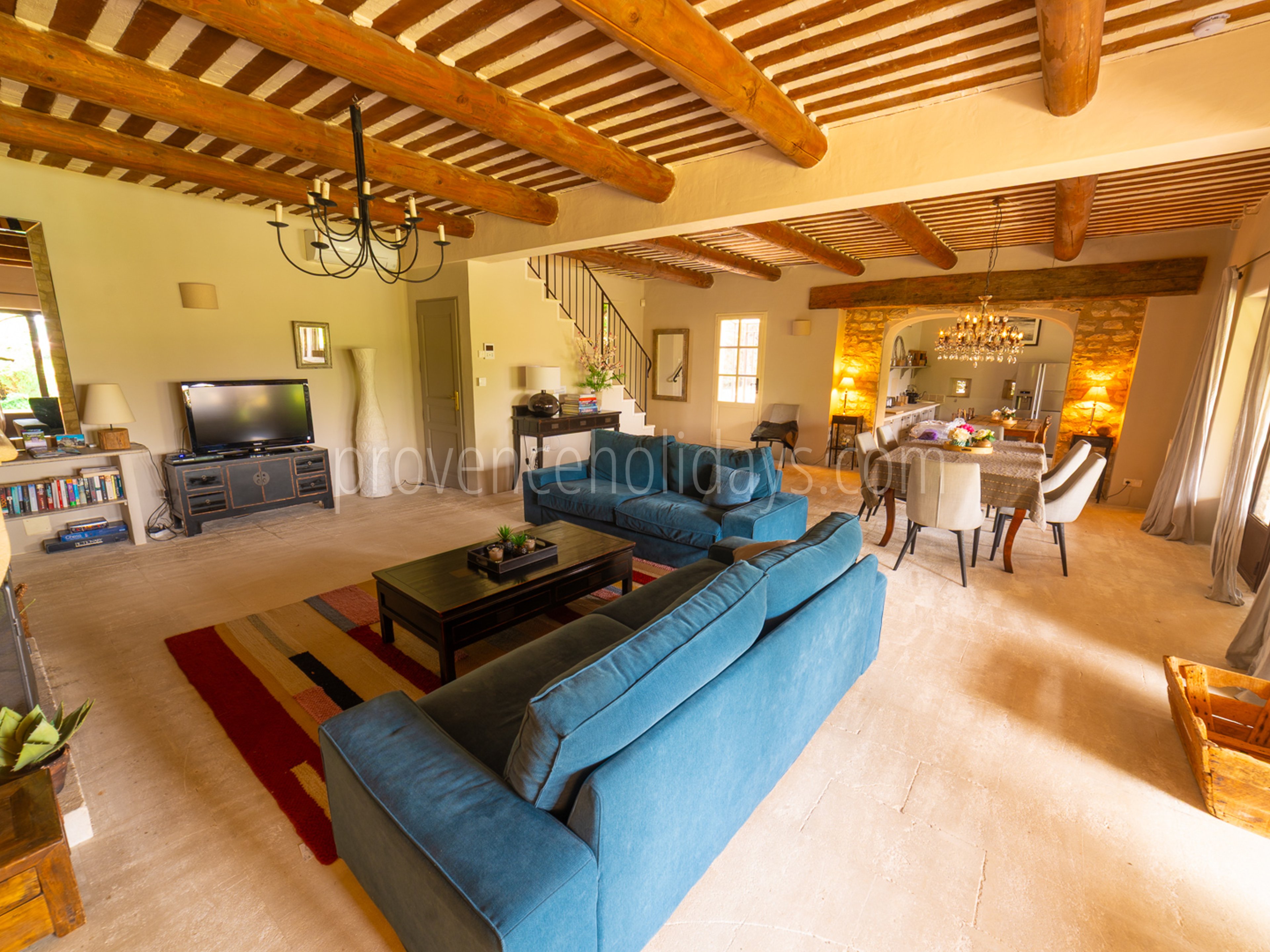 20 - Le Mas de Joucas: Villa: Interior