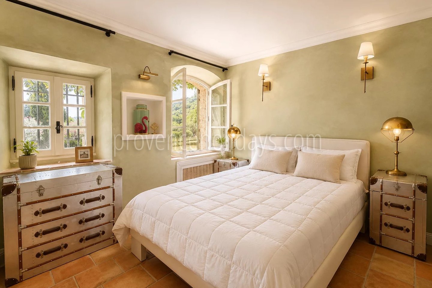 9 - Maison provençale à Grimaud: Villa: Bedroom
