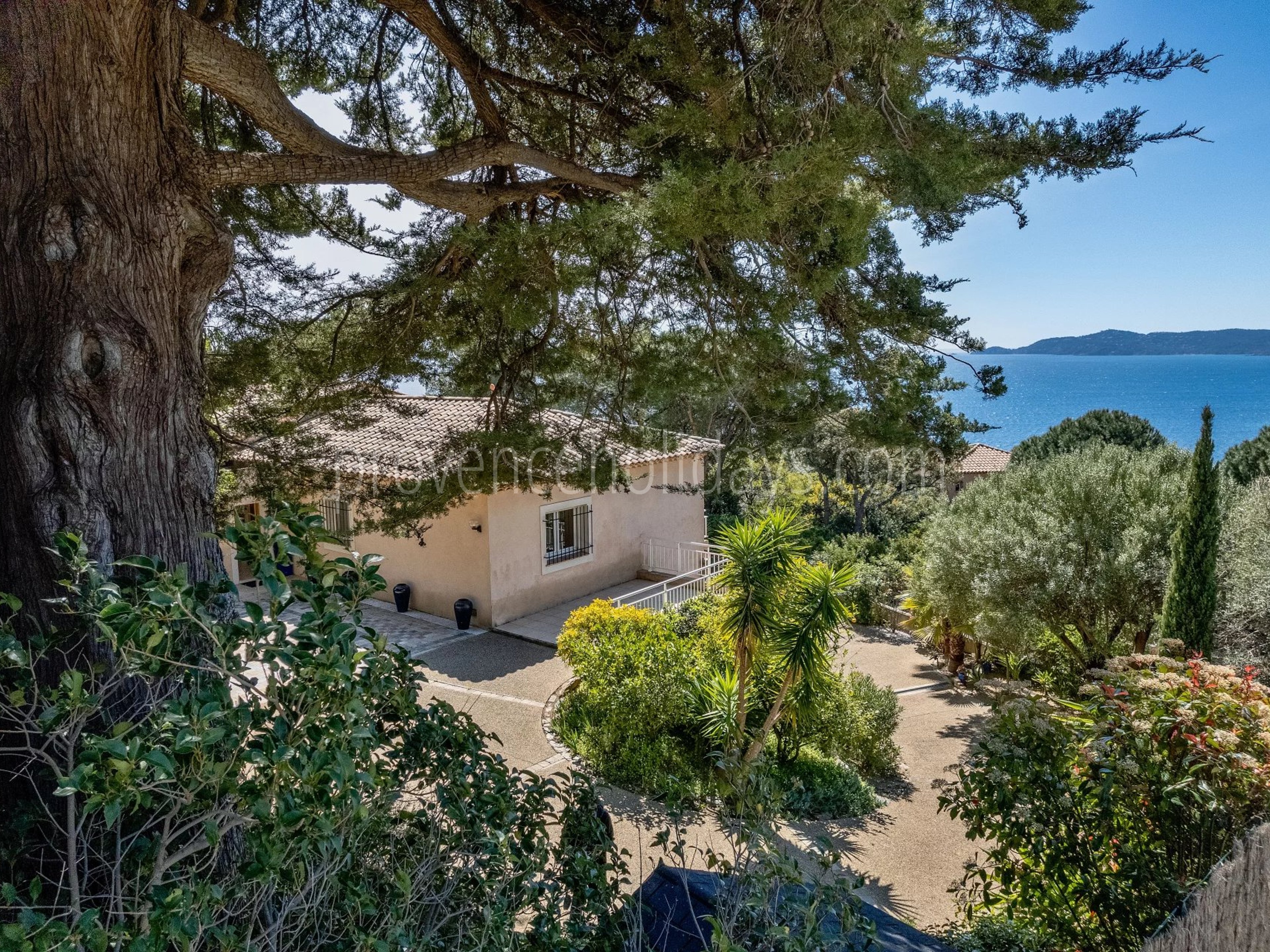 41 - Villa en bord de mer au Lavandou: Villa: Exterior
