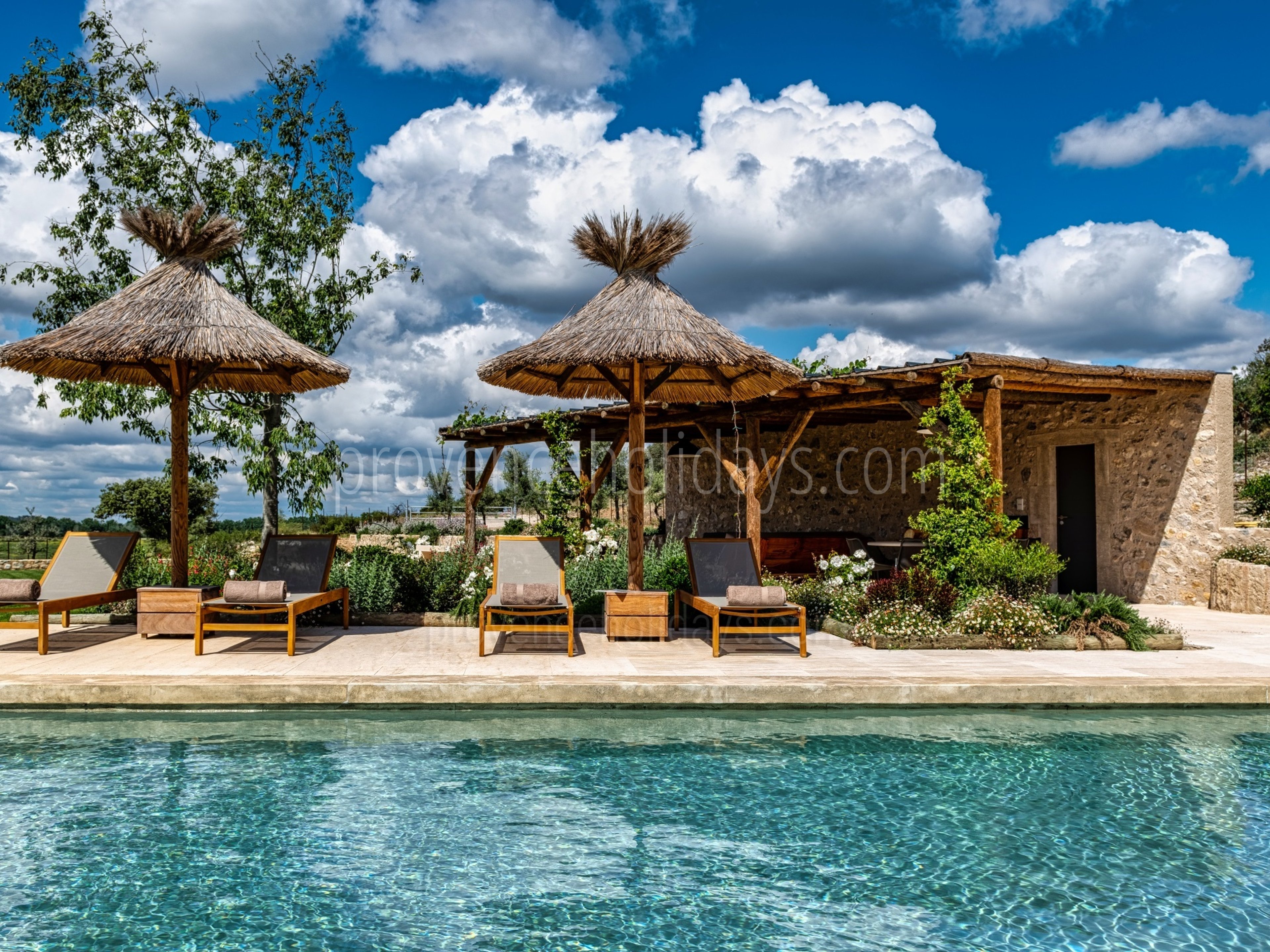 17 - Mas de Pierre: Villa: Pool