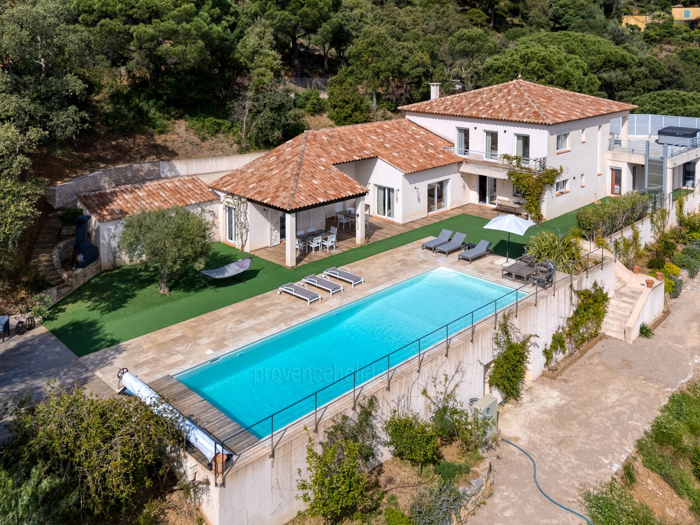 1 - Villa Harmonie de Gigaro: Villa: Pool