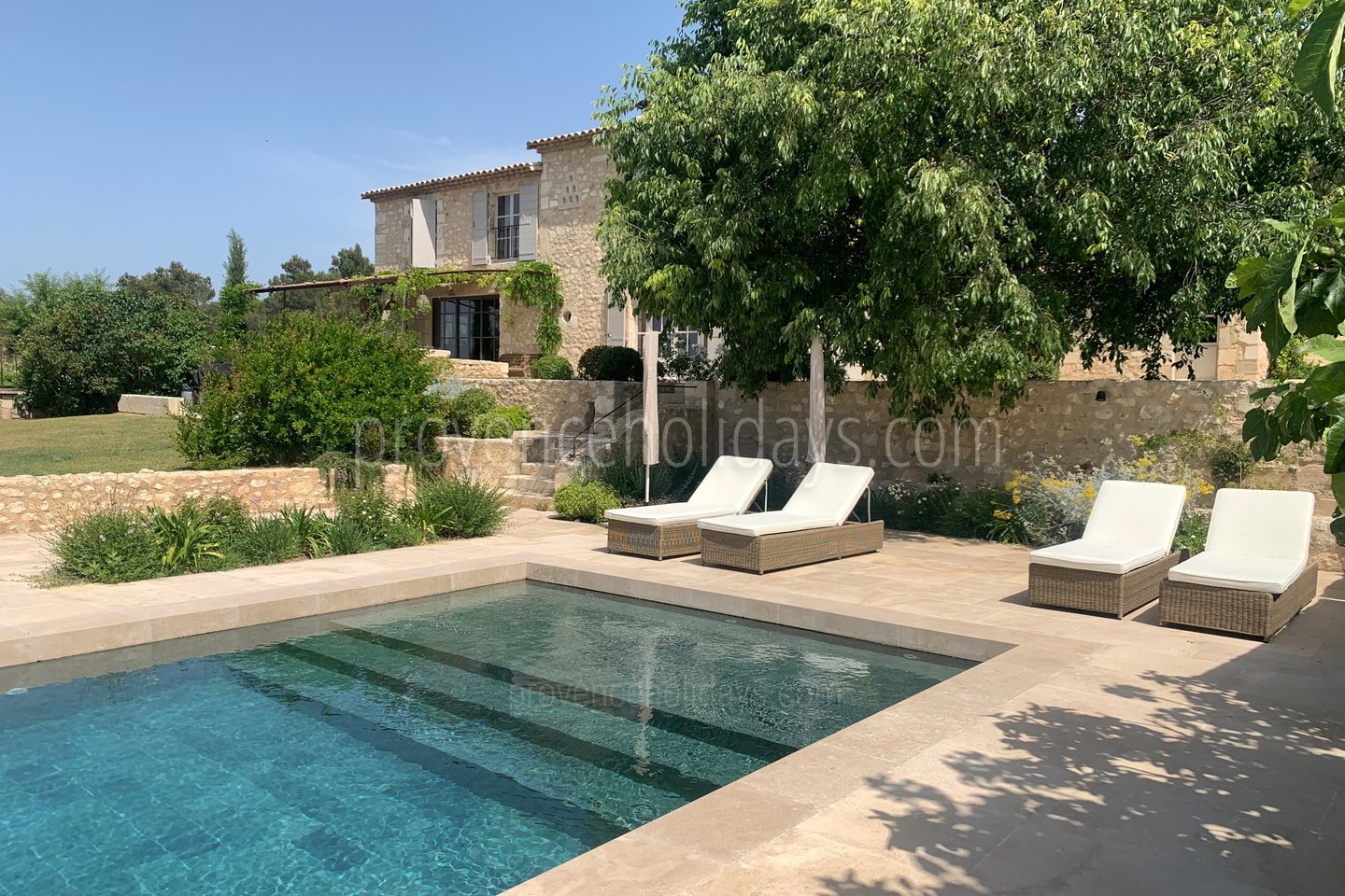 1 - Mas des Baux: Villa: Pool