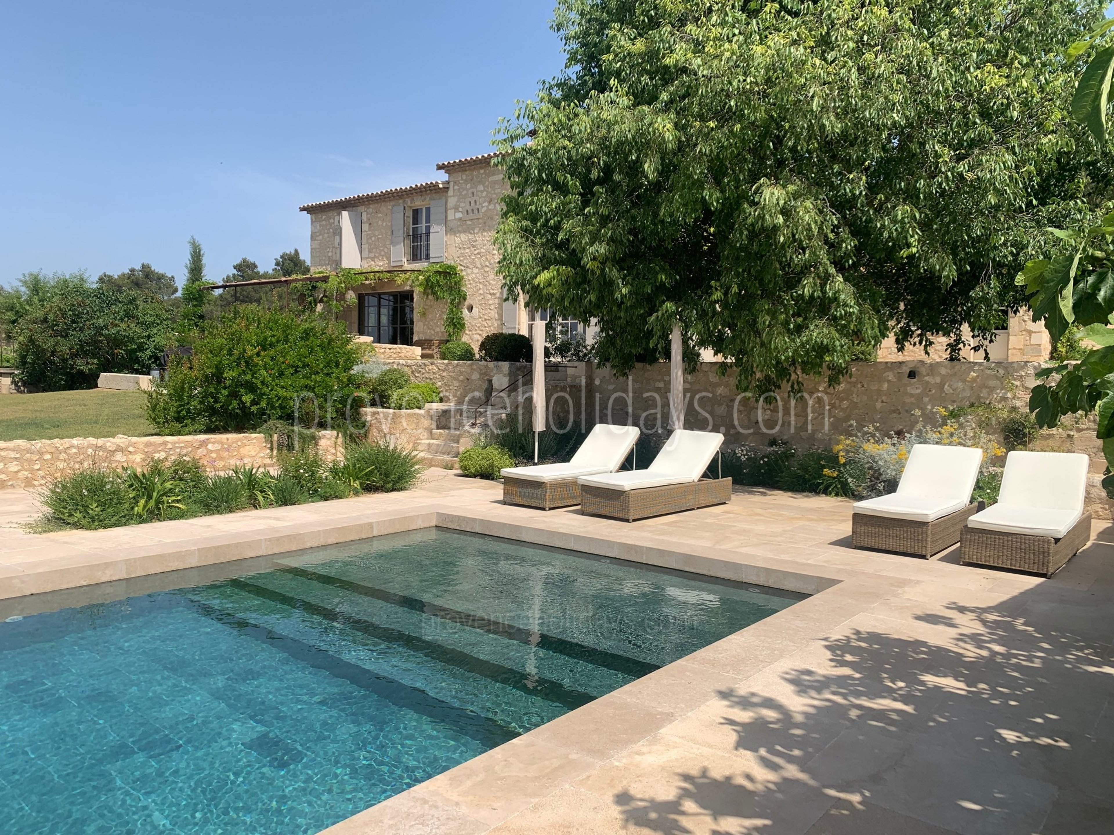 1 - Mas des Baux: Villa: Pool