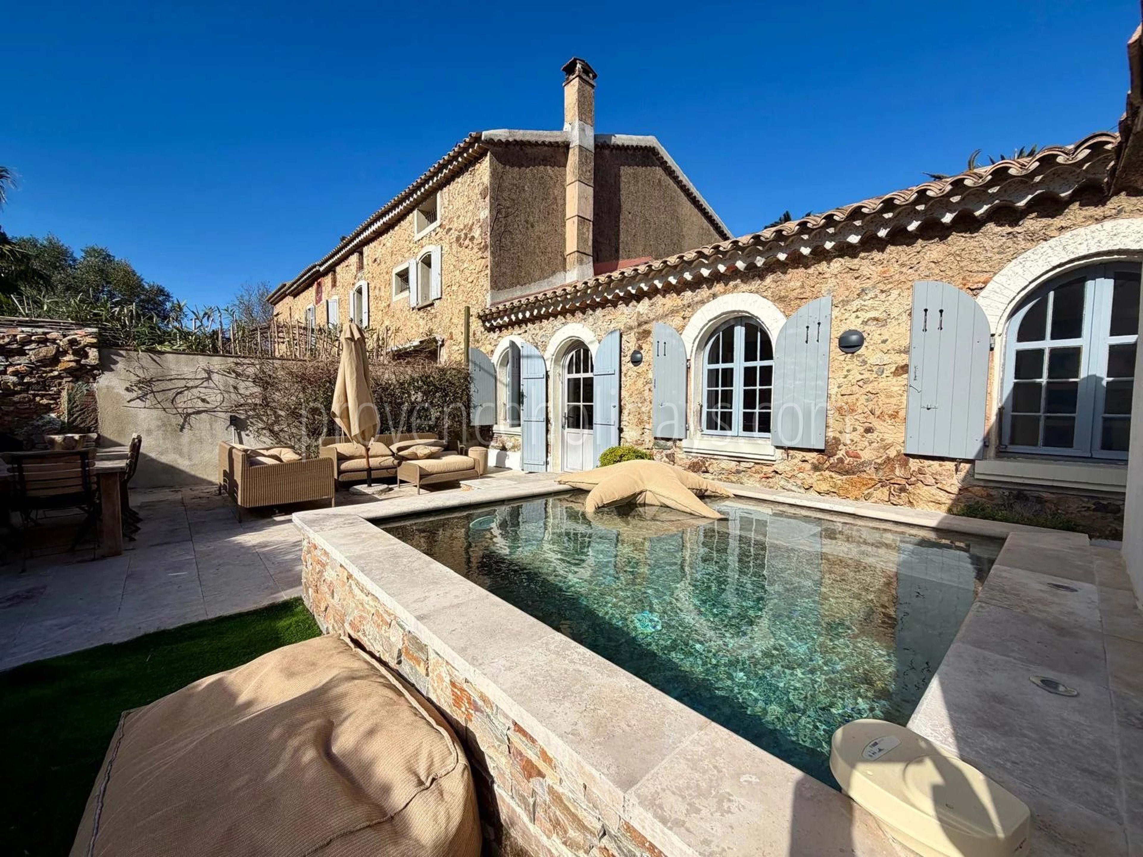 4 - Single-storey mas in Gassin: Villa: Pool