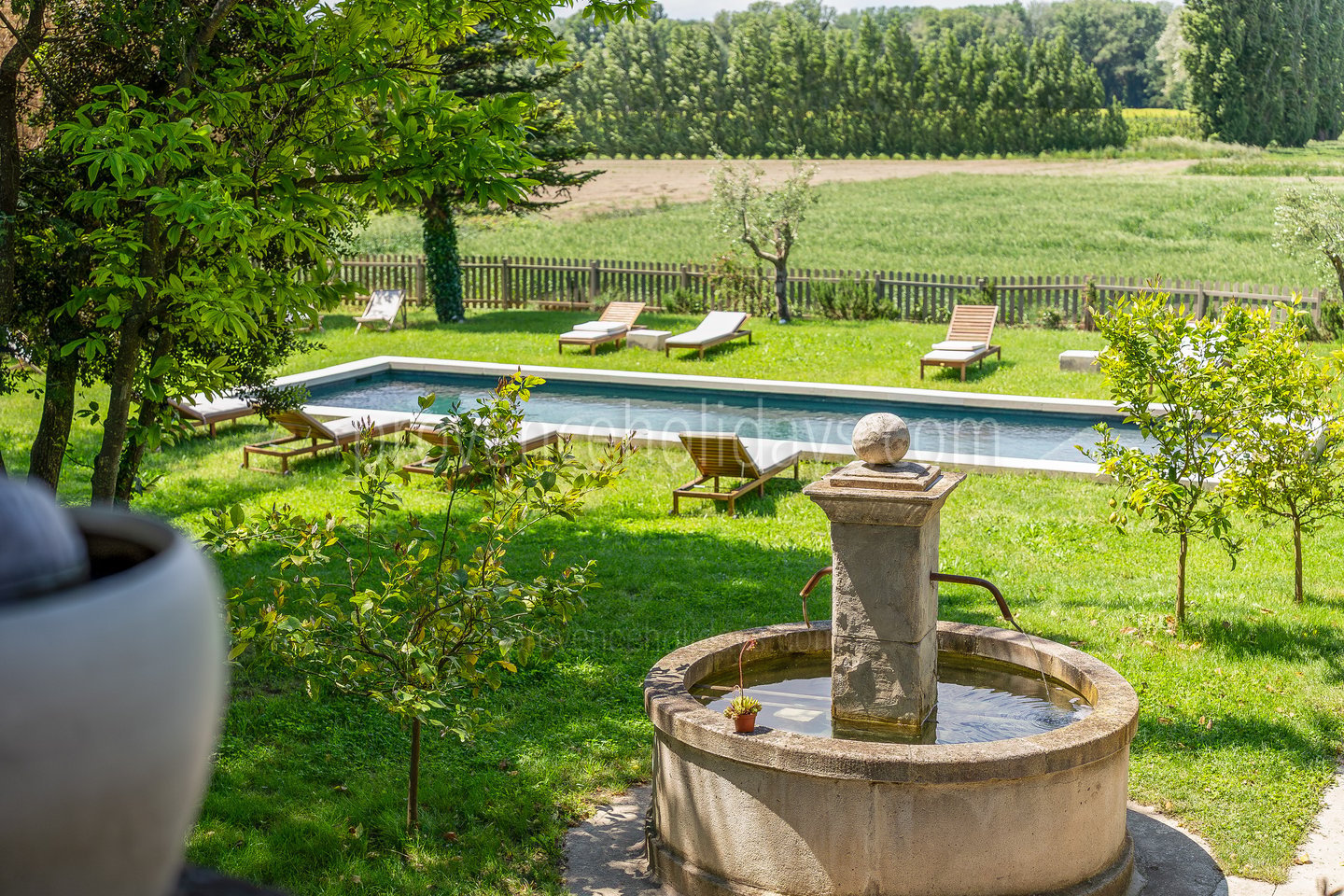 13 - Mas des Champs: Villa: Pool