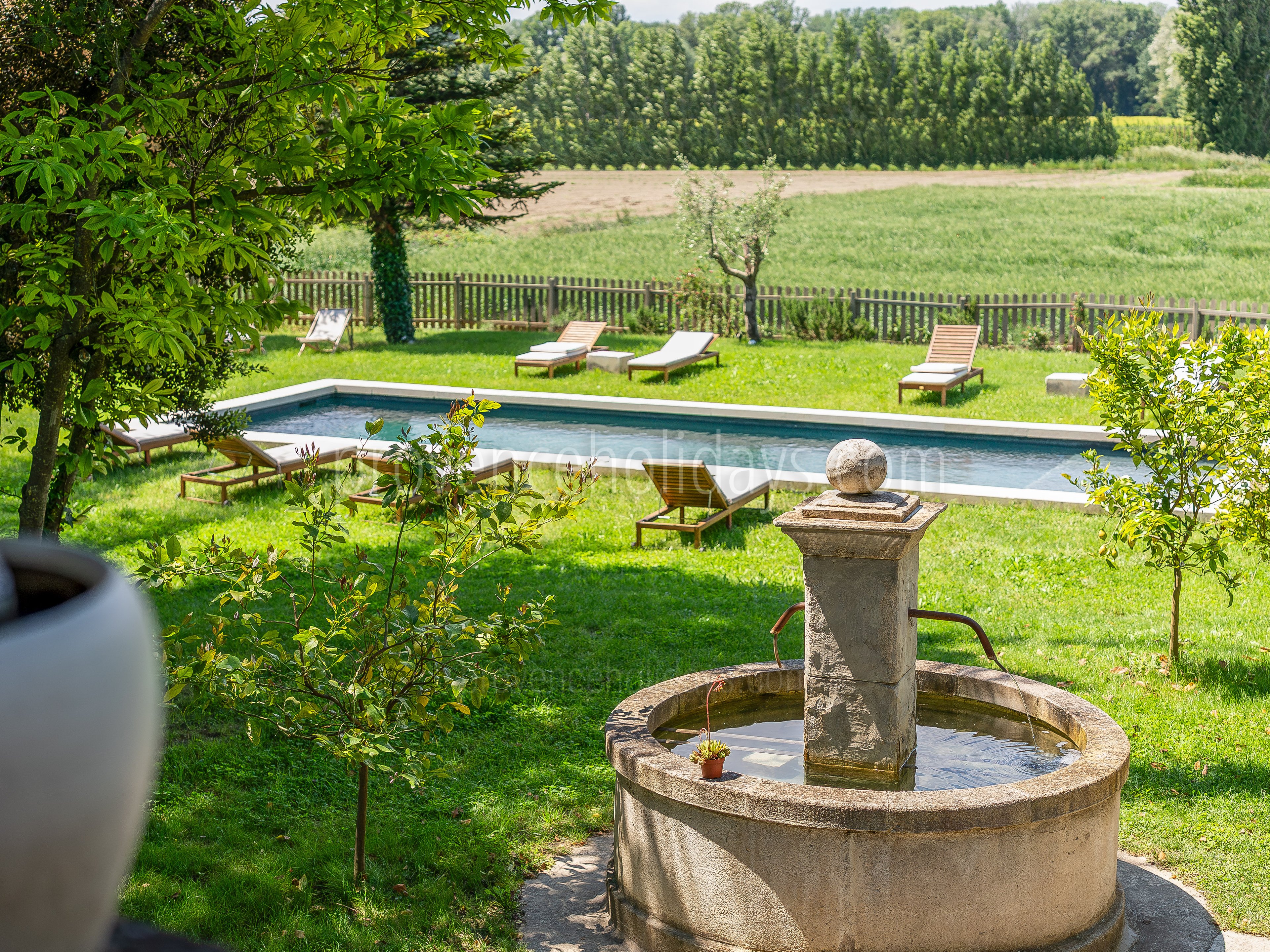 13 - Mas des Champs: Villa: Pool