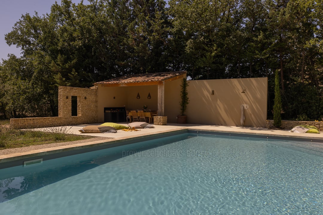 22 - Mas des Lavandins: Villa: Pool