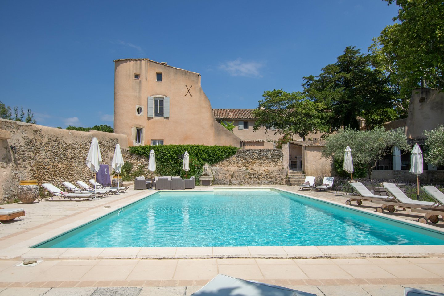 6 - Château des Templiers: Villa: Pool