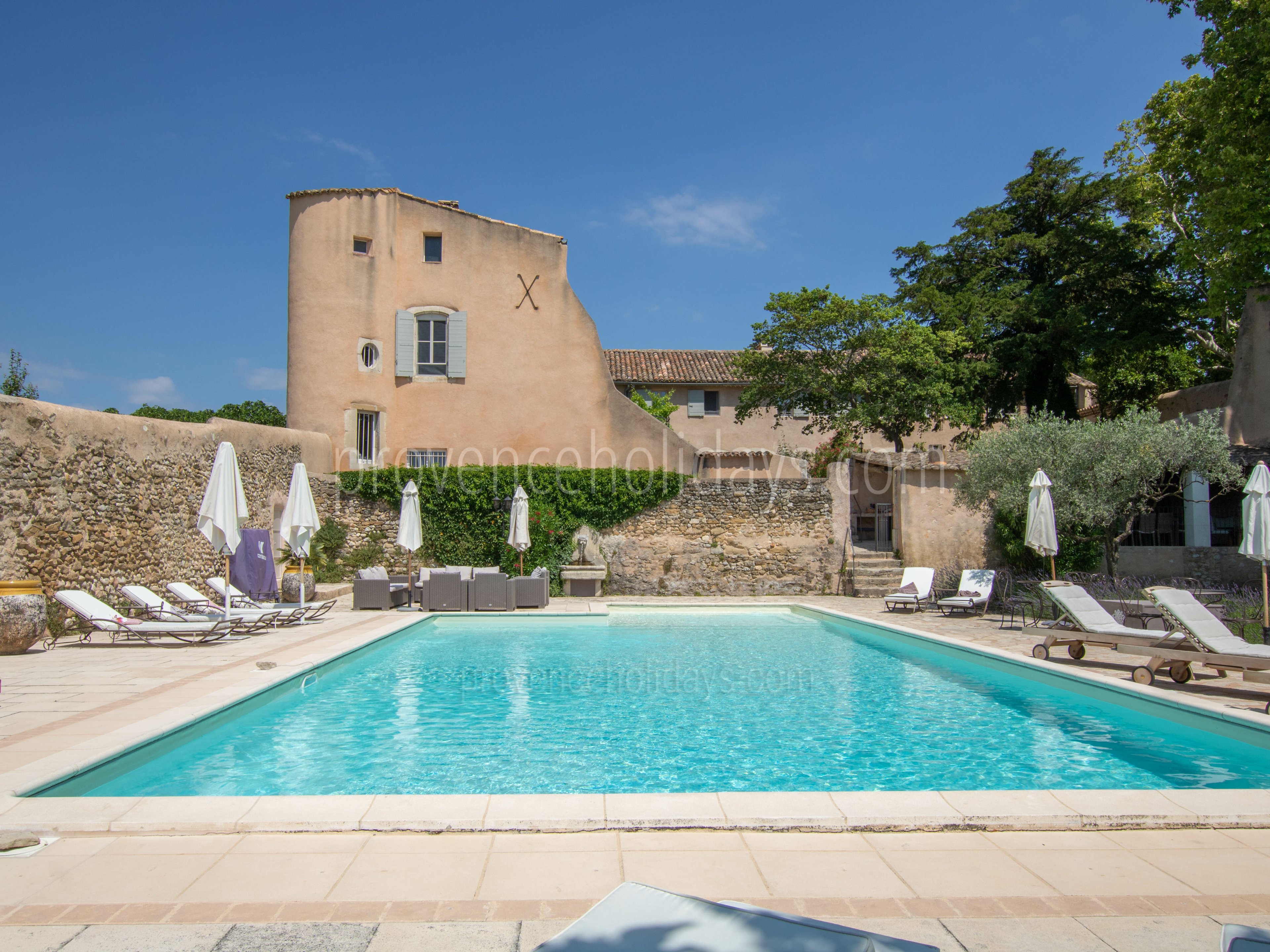 8 - Château des Templiers: Villa: Pool