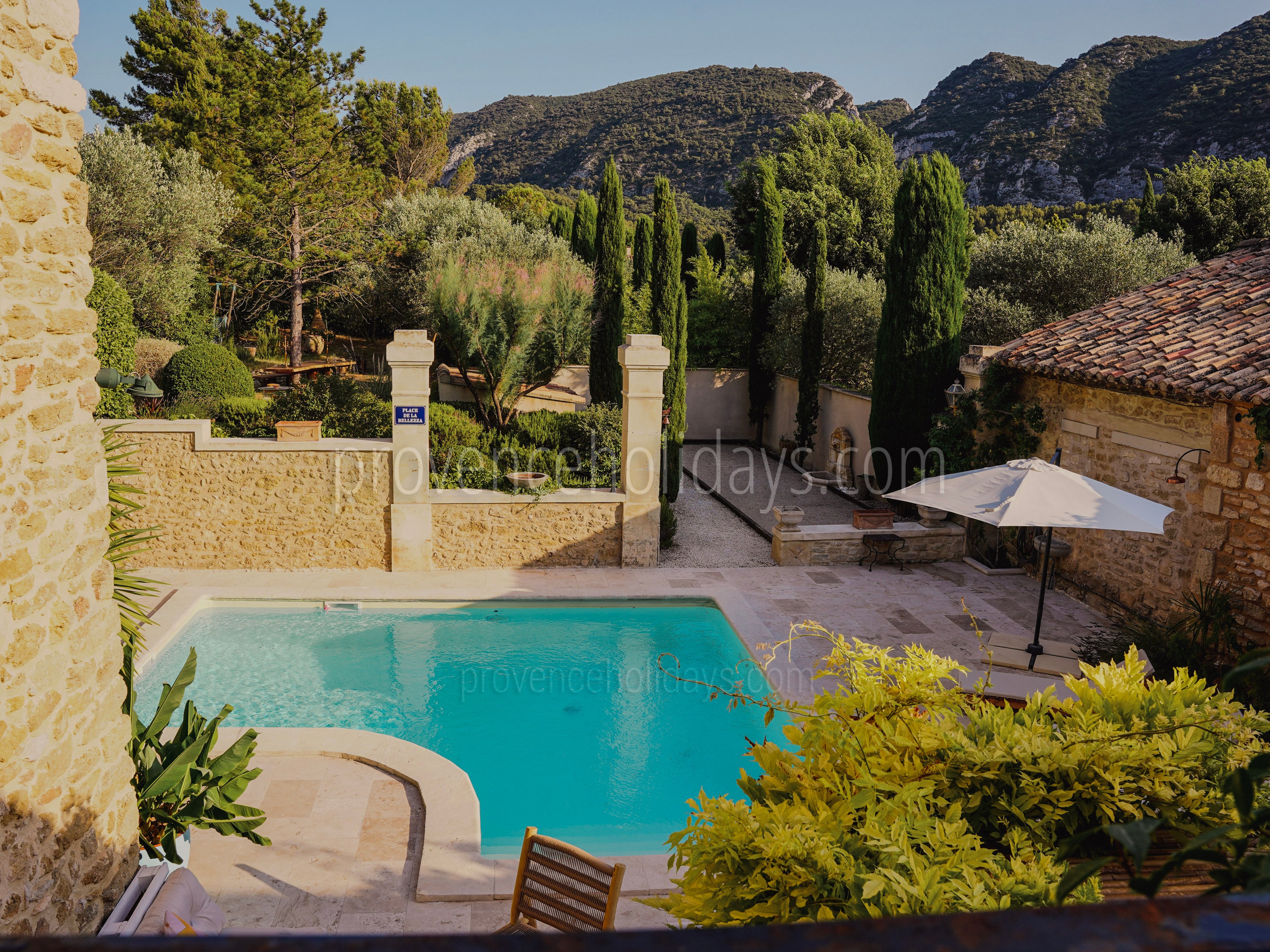 30 - Le Mas Chopin: Villa: Pool