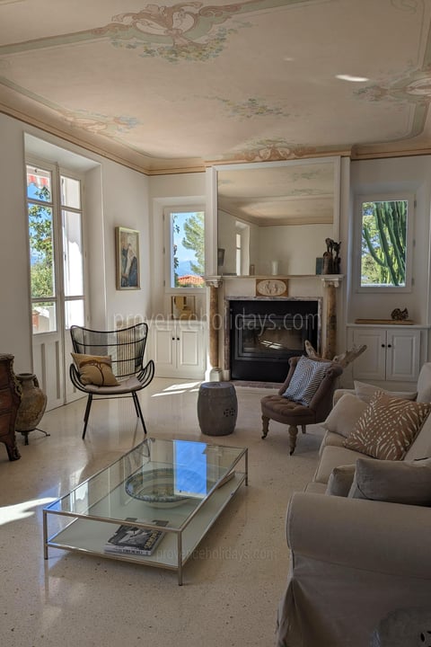 39 - Villa Cap d\'Antibes: Villa: Interior
